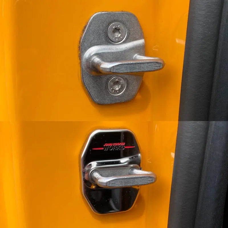 MINI F-Series Chrome Door Lock Cover - SCP Automotive