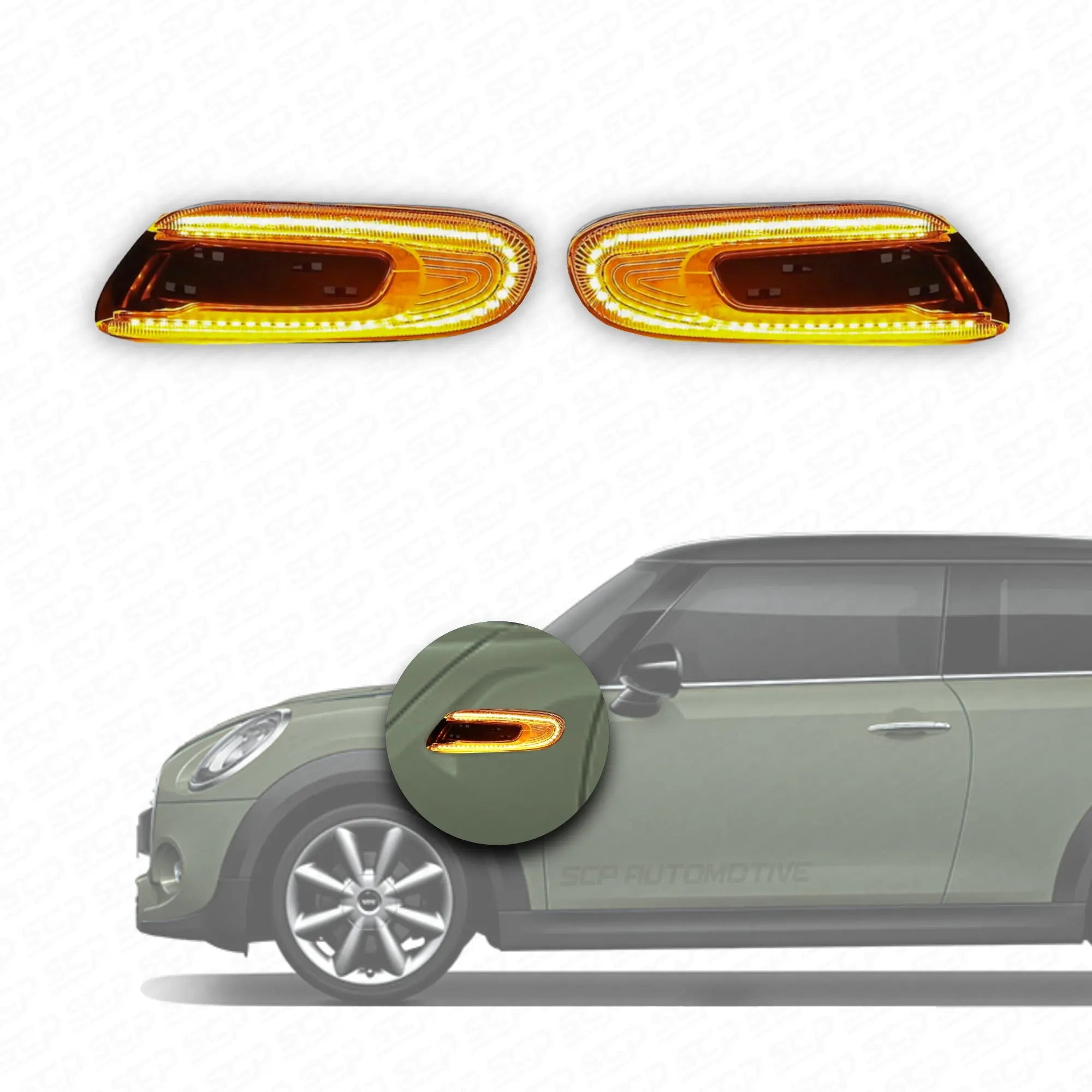 MINI F-Series Dynamic Sequential Indicators (F55 F56 F57) SCP Automotive