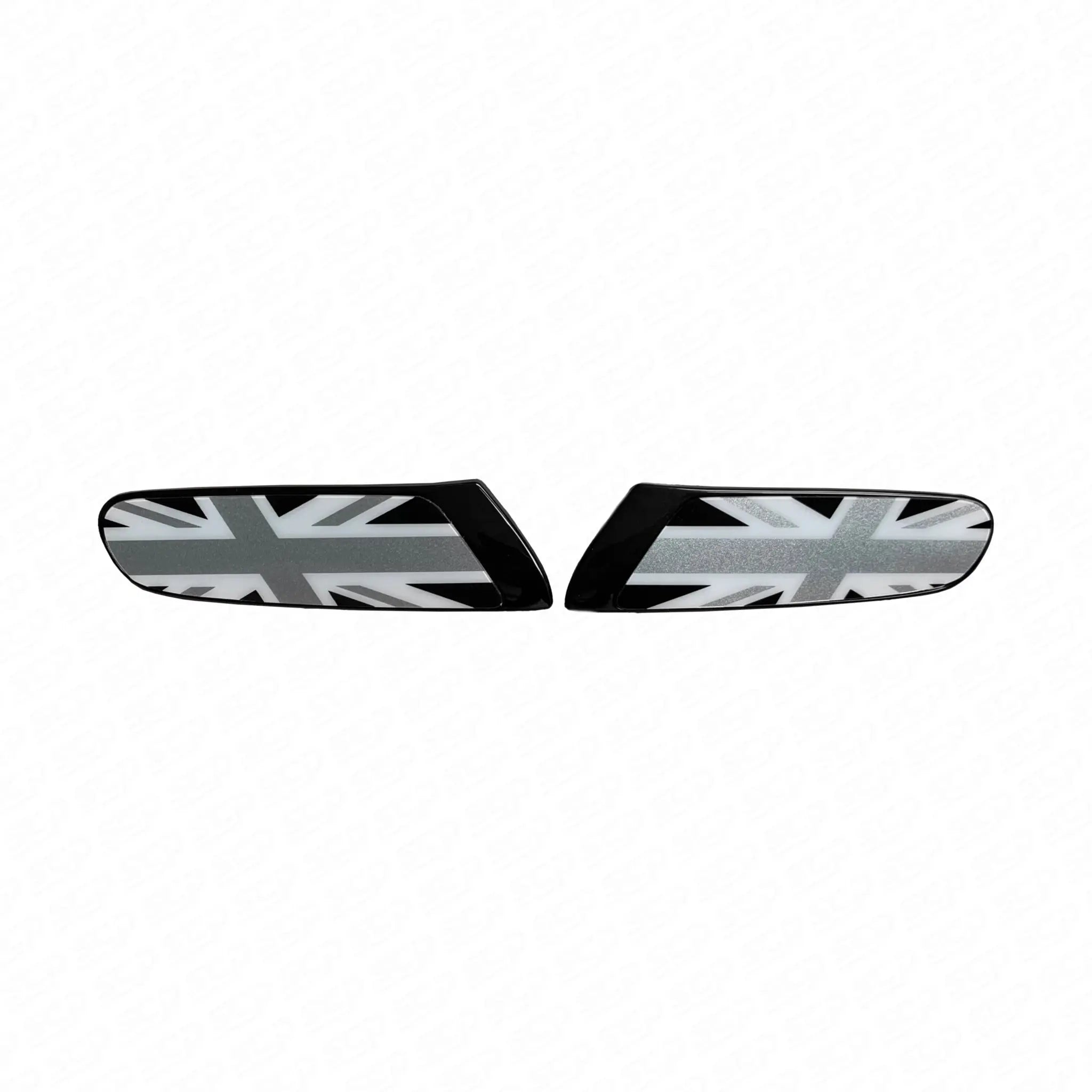 MINI F-Series Indicator Replacement Inserts (F55 | F56 | F57) SCP Automotive Silver-Union-Jack