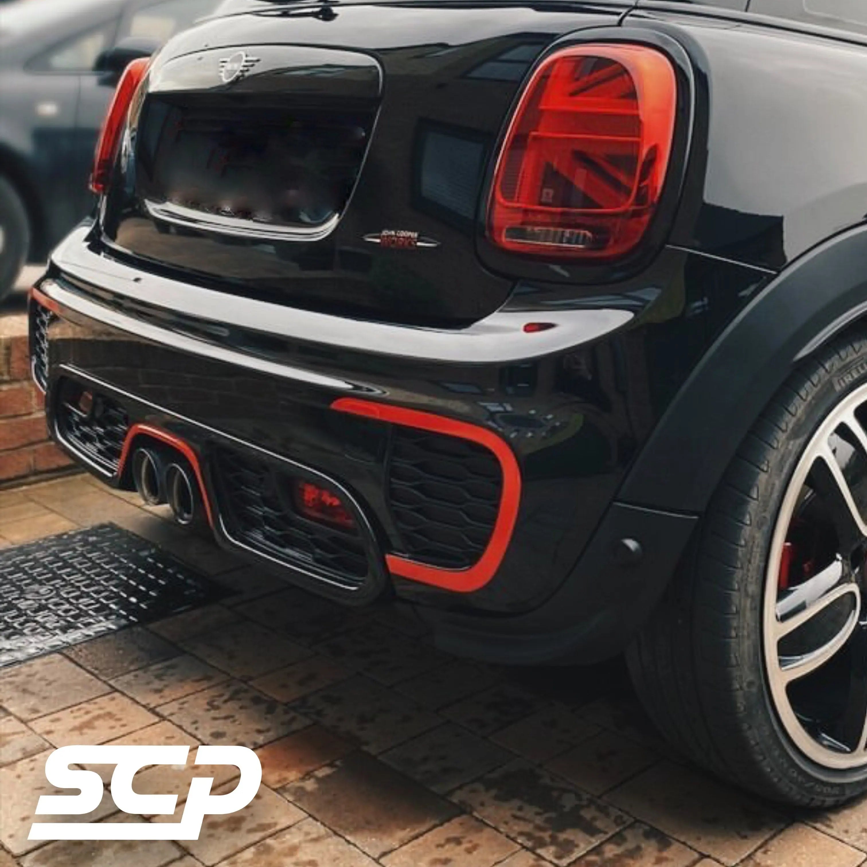 MINI F-Series JCW Challenge Rear Bumper Concept Decal SCP Automotive