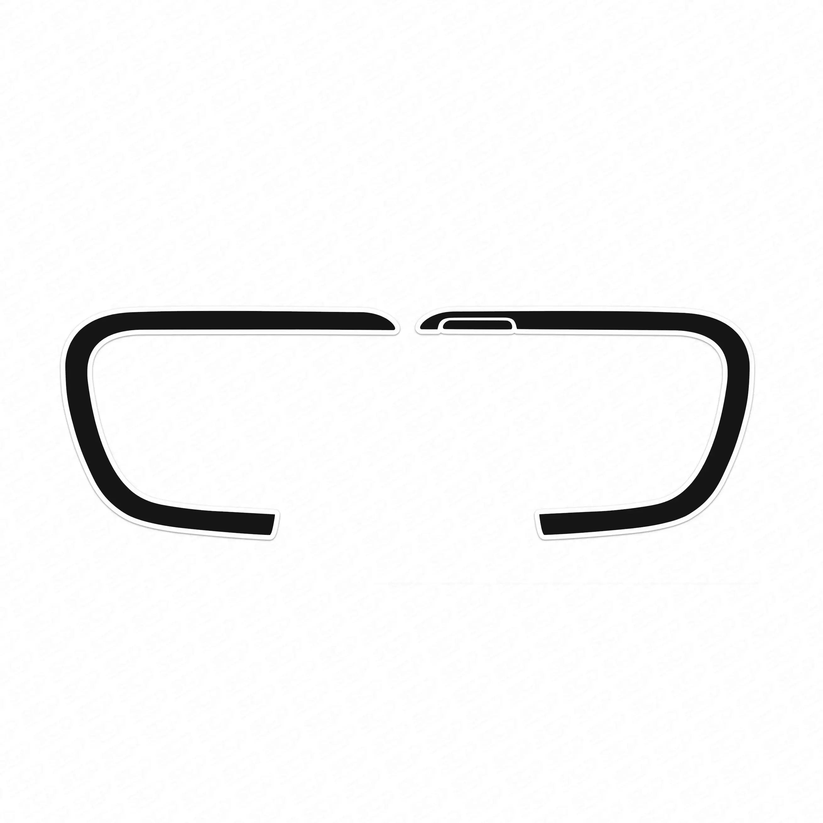 MINI F-Series JCW Challenge Rear Bumper Concept Decal SCP Automotive