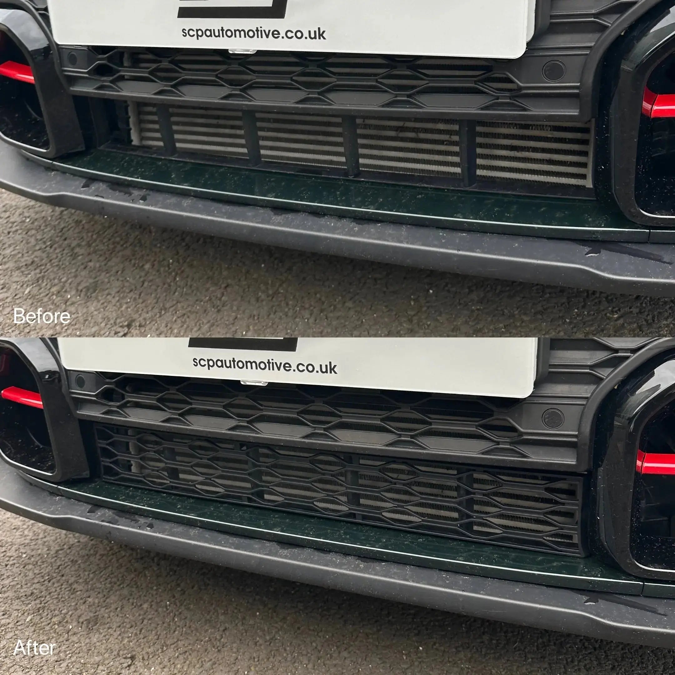 MINI F-Series JCW LCI 2 Lower Bumper Grille Extension SCP Automotive