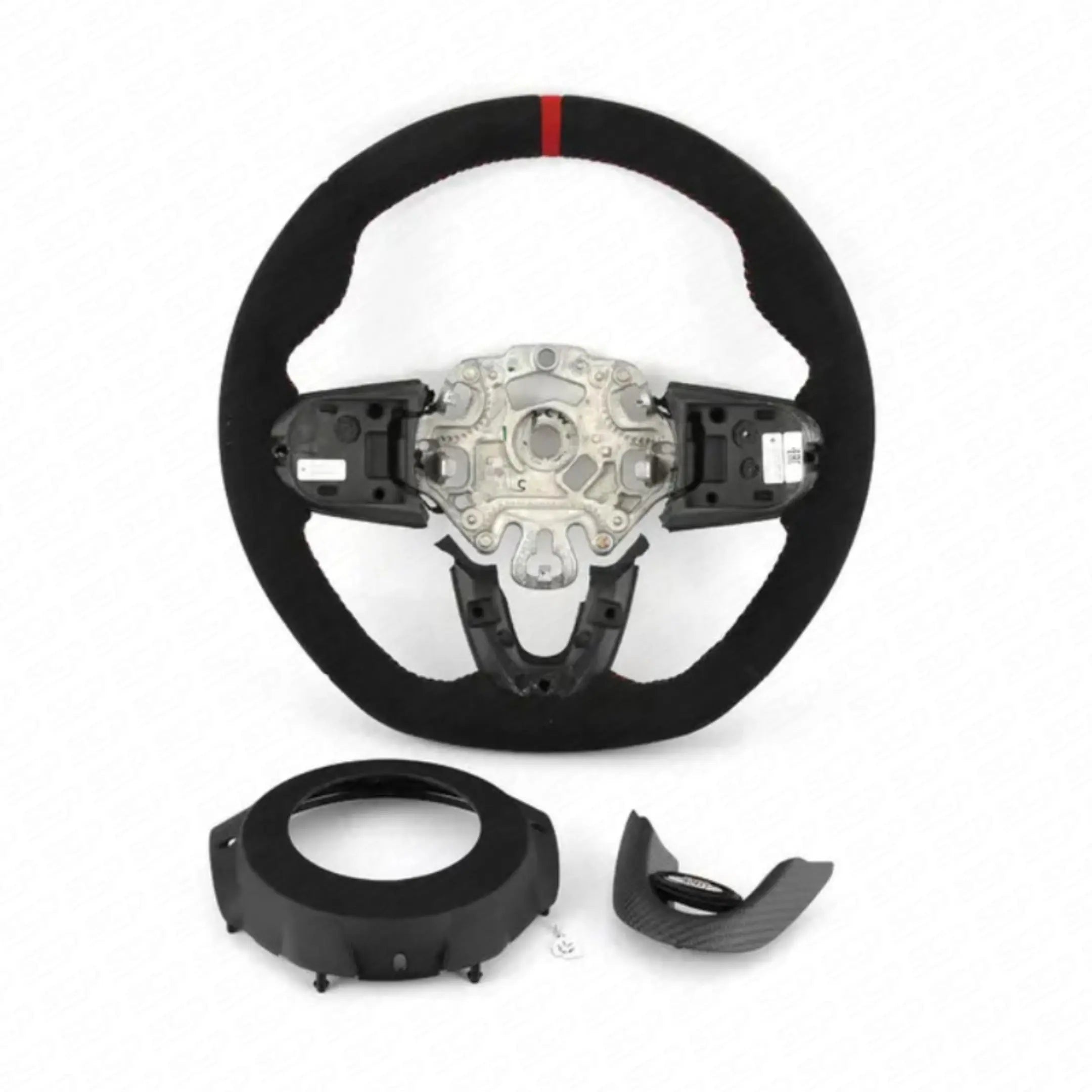 MINI F-Series JCW Pro Flat Bottom Alcantara Steering Wheel Genuine MINI