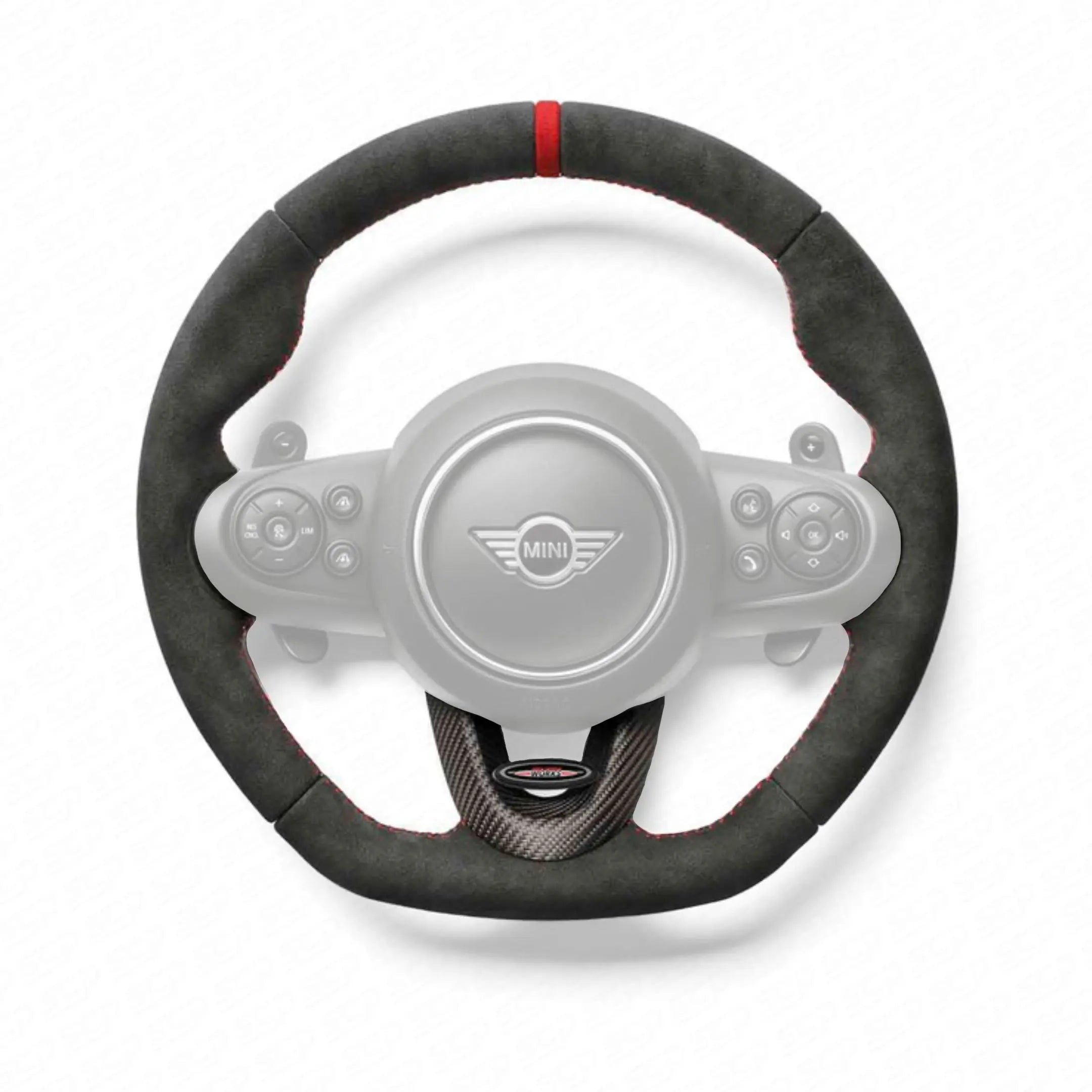 MINI F-Series JCW Pro Flat Bottom Alcantara Steering Wheel Genuine MINI