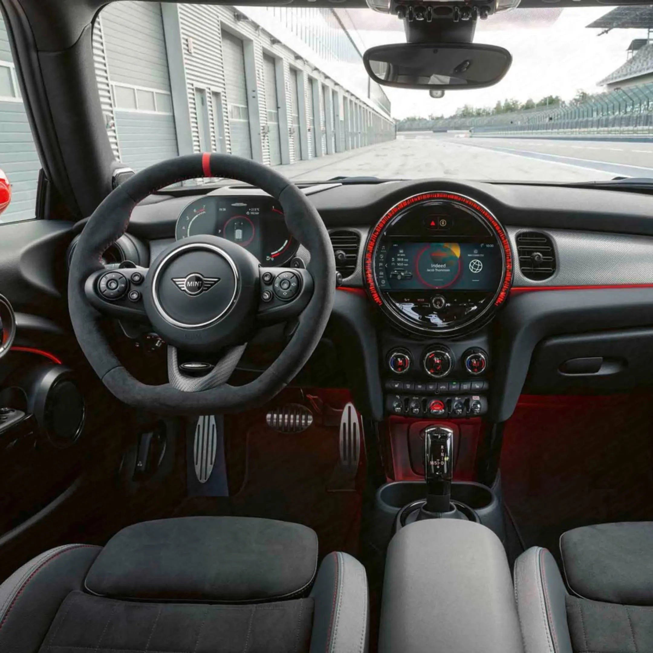 MINI F-Series JCW Pro Flat Bottom Alcantara Steering Wheel Genuine MINI