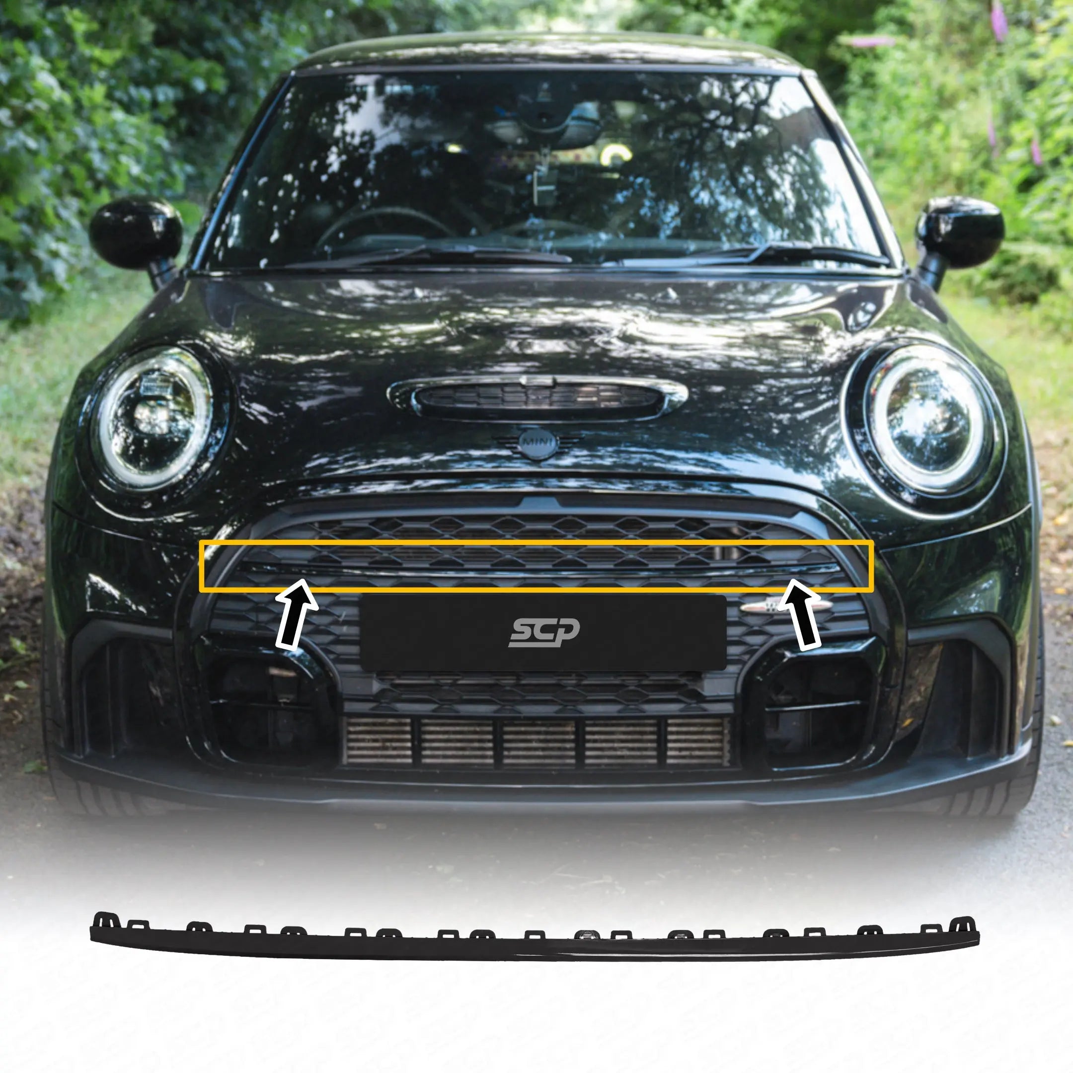 MINI F-Series LCI 2 Cooper S and JCW Grille Strip Replacement SCP Automotive