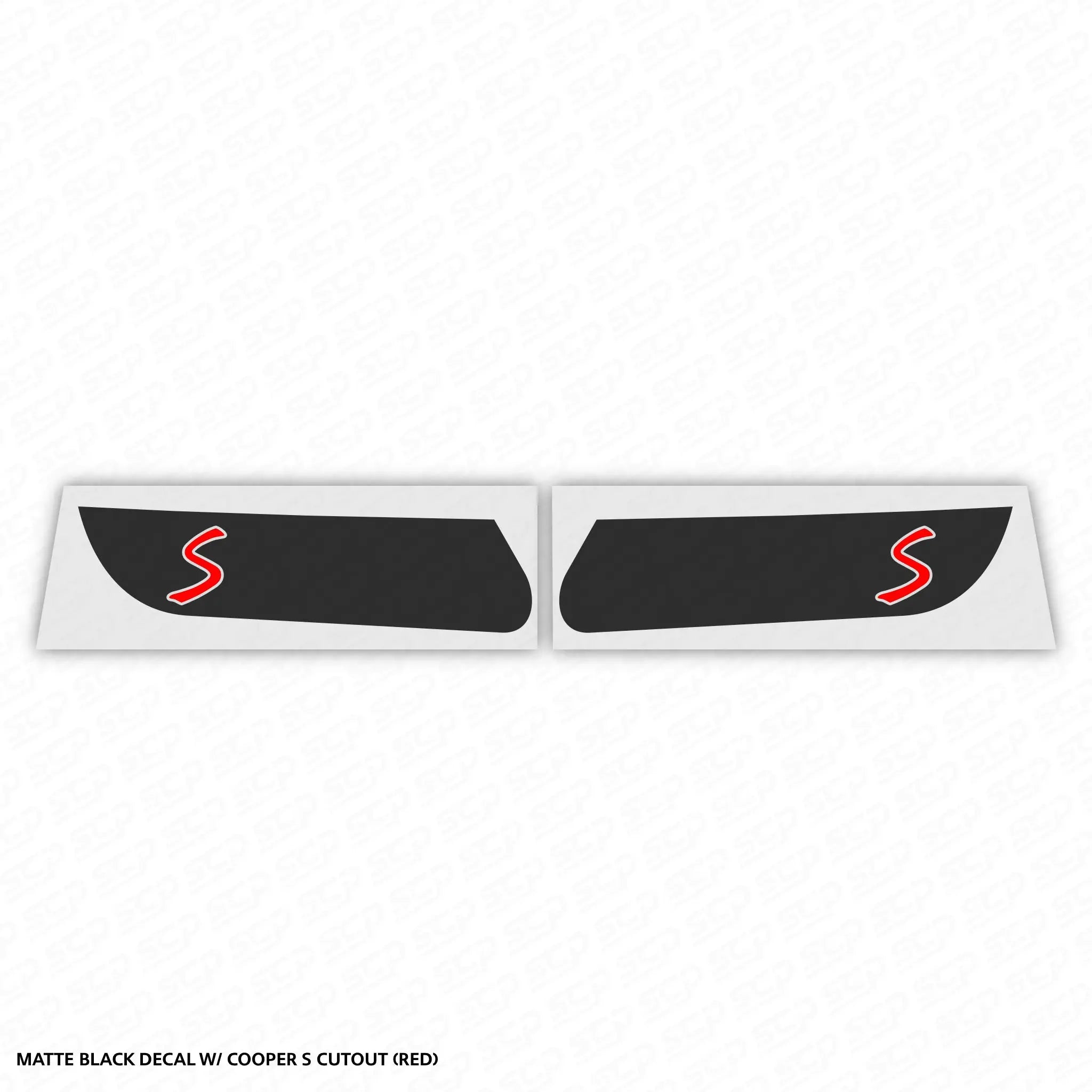MINI F-Series LCI 2 Dynamic Sequential Indicator Faceplate Decal - Cooper S SCP Automotive Classic-No-Stripe