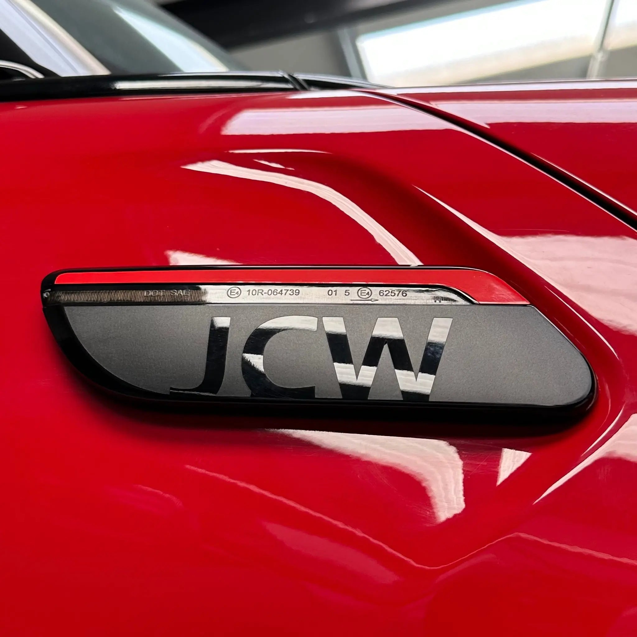 MINI F-Series LCI 2 Dynamic Sequential Indicator Faceplate Decal - JCW Pro SCP Automotive