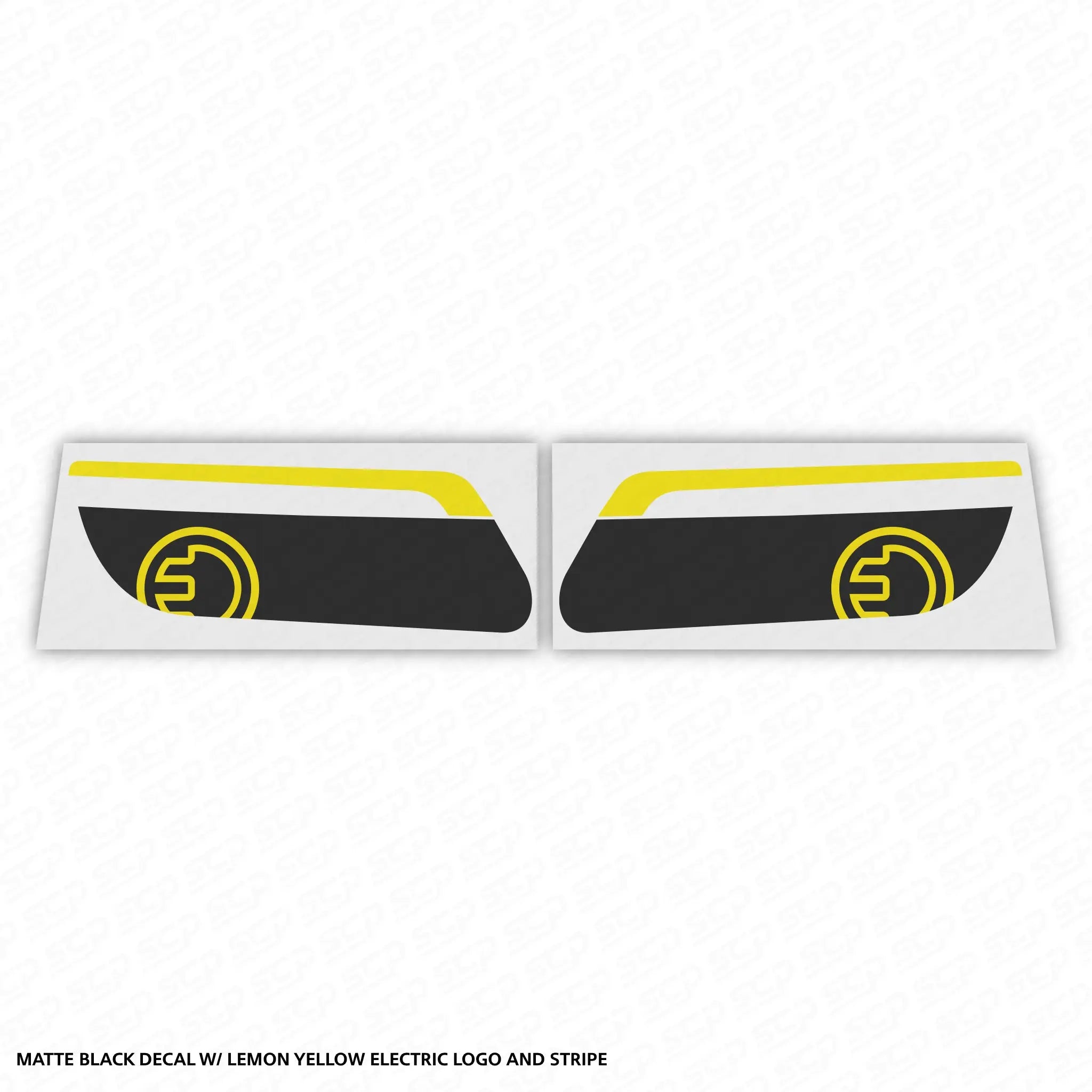 MINI F-Series LCI 2 Dynamic Sequential Indicator Faceplate Decal - MINI Electric SCP Automotive Corner-Matte-Black