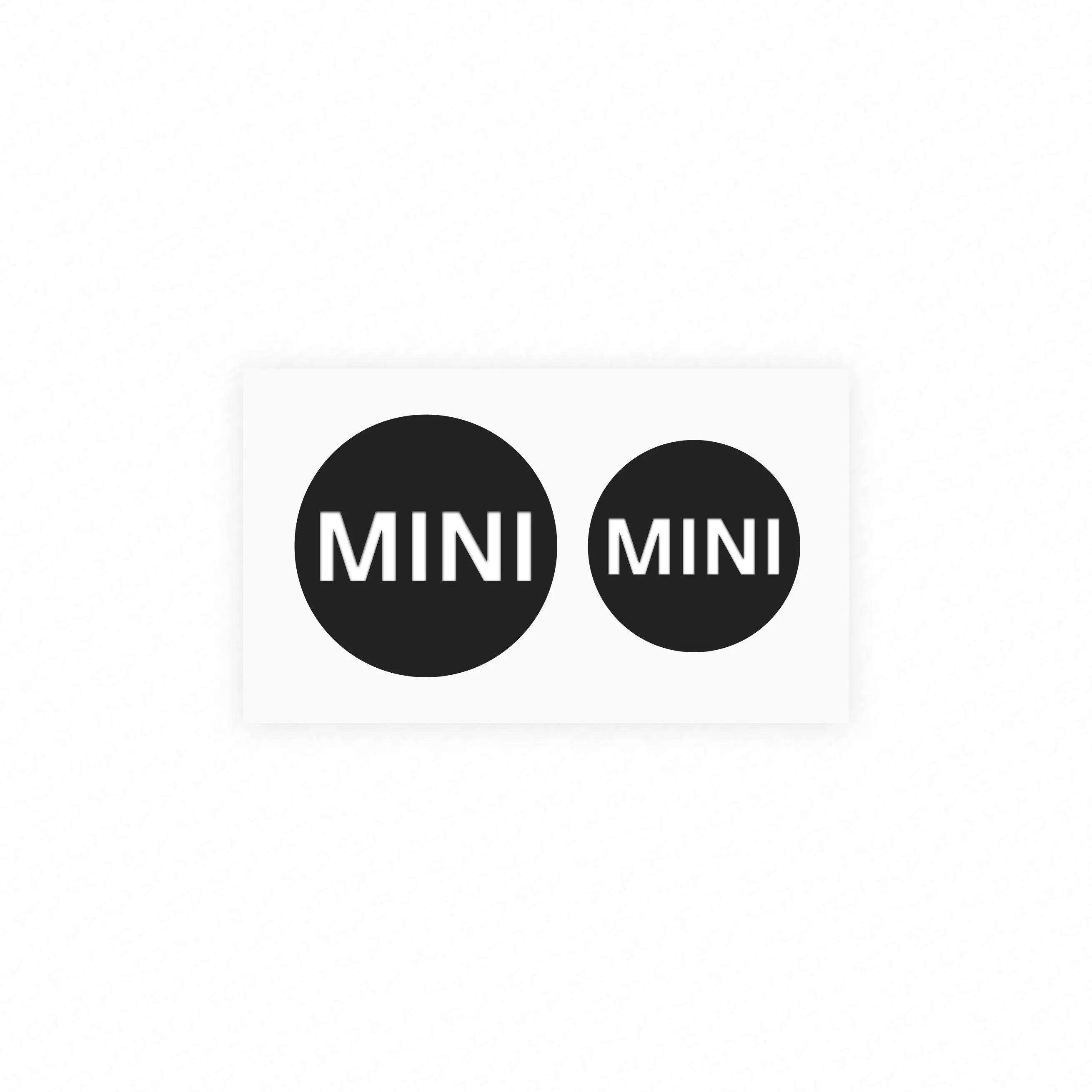 MINI F-Series LCI Badge Insert Decal SCP Automotive