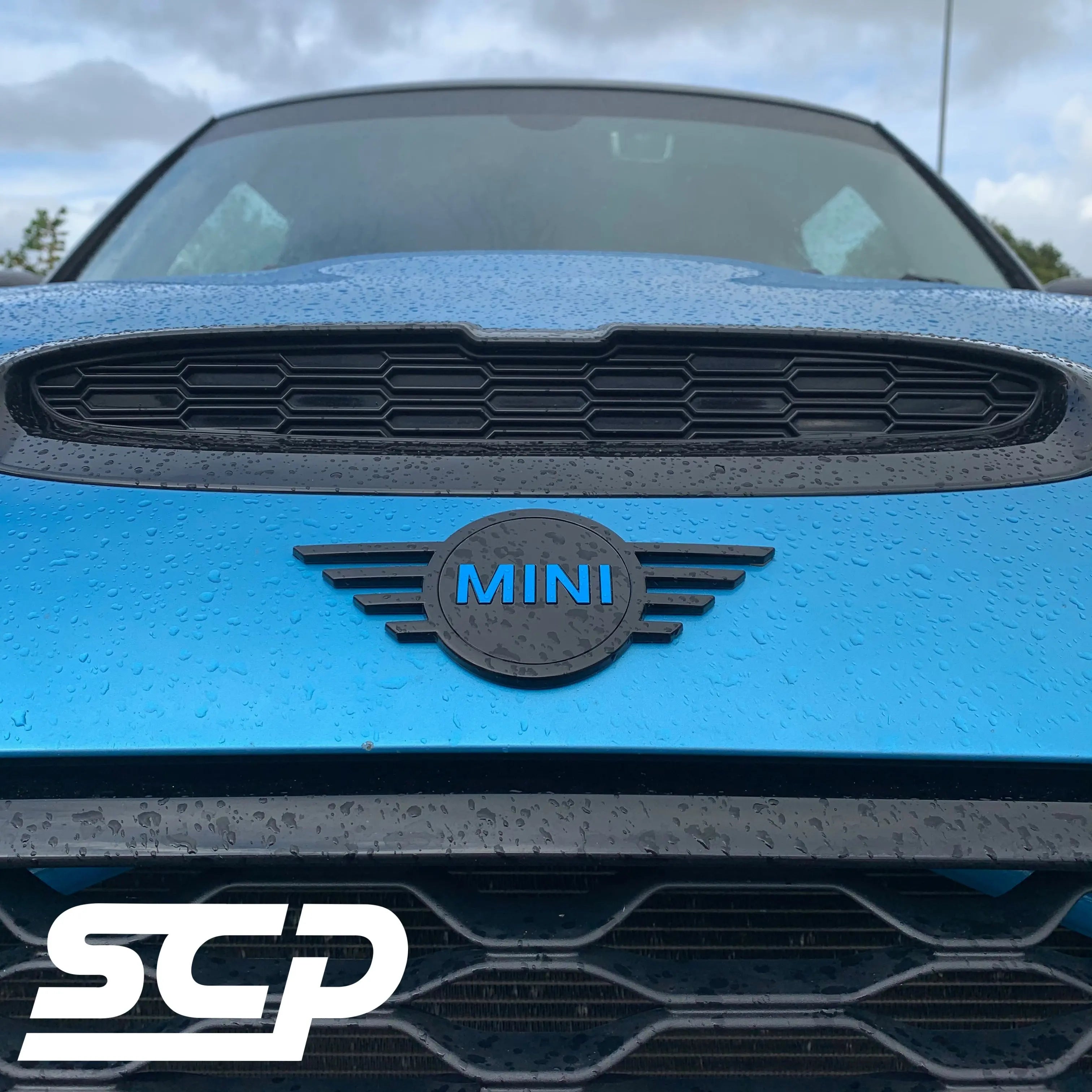 MINI F-Series LCI Badge Logo Decal SCP Automotive