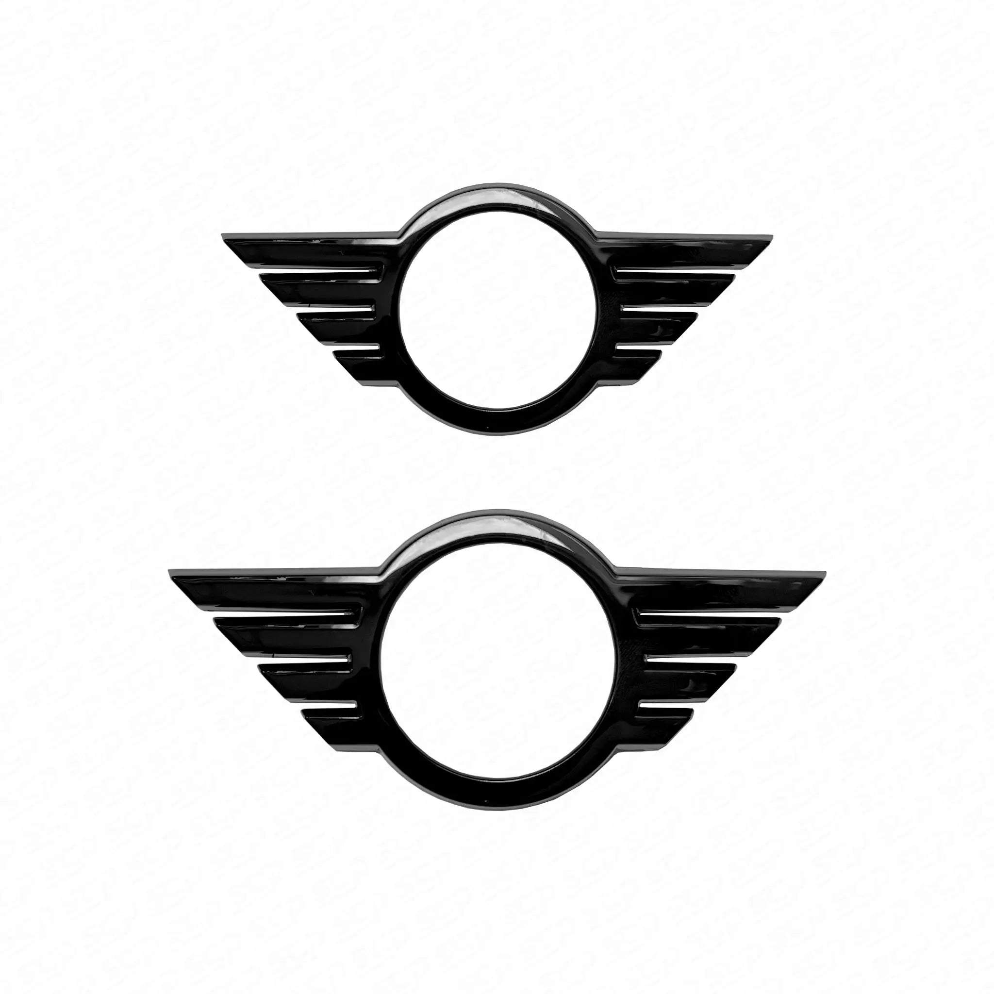 MINI F-Series LCI Front and Rear Badge Covers SCP Automotive