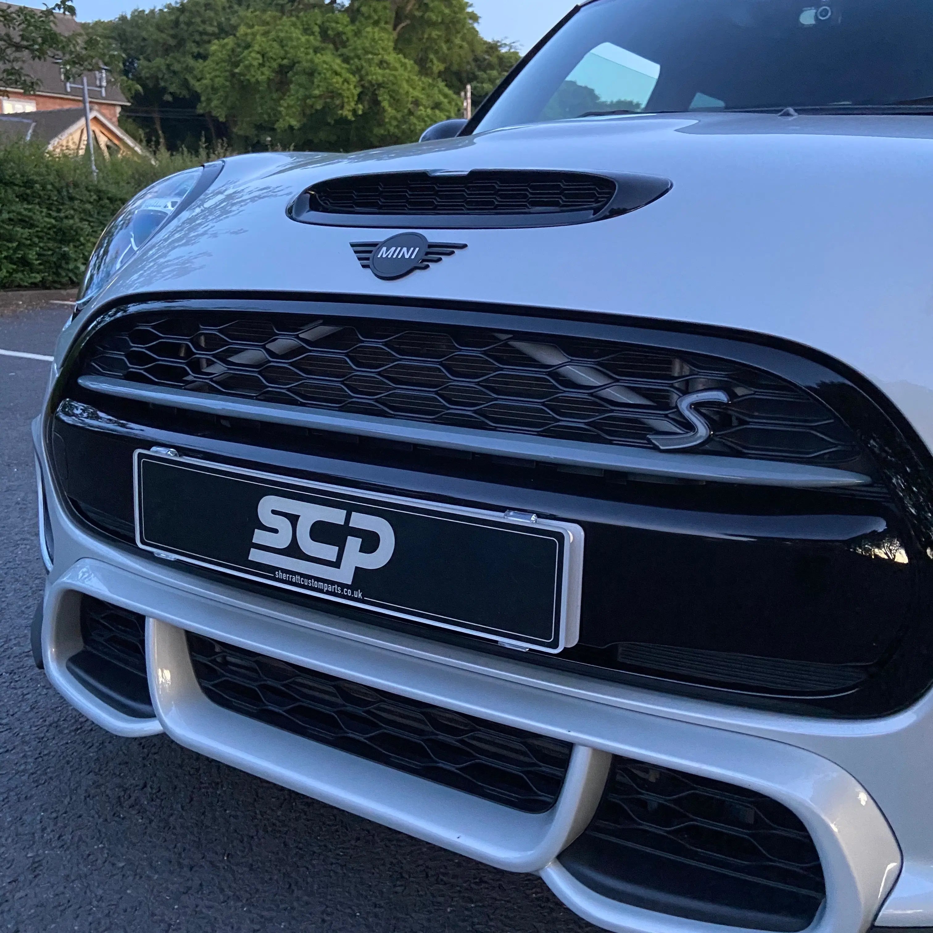 MINI F-Series Raised Bonnet Scoop - SCP Automotive