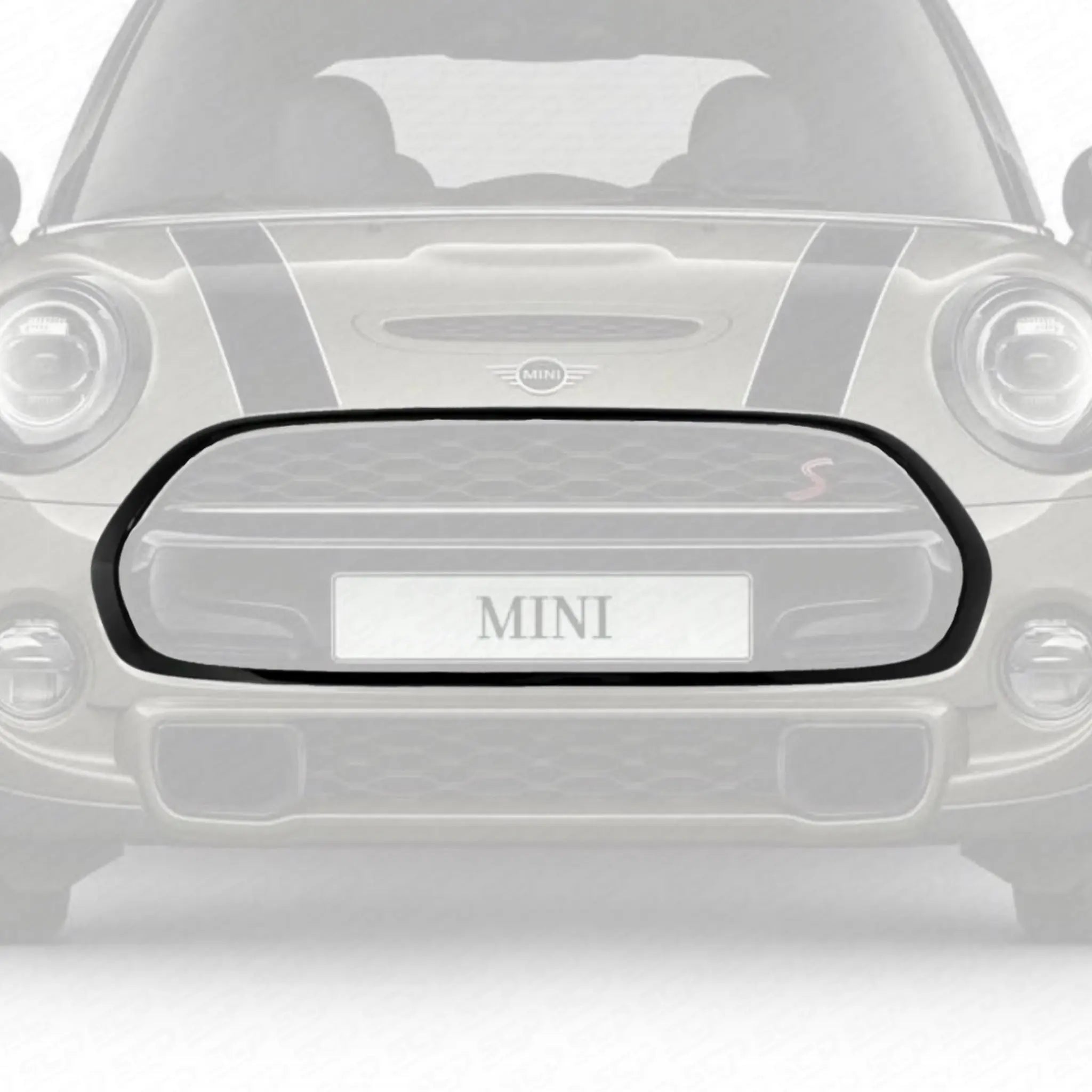 MINI F-Series Piano Black Replacement Front Centre Grille Surround Genuine MINI