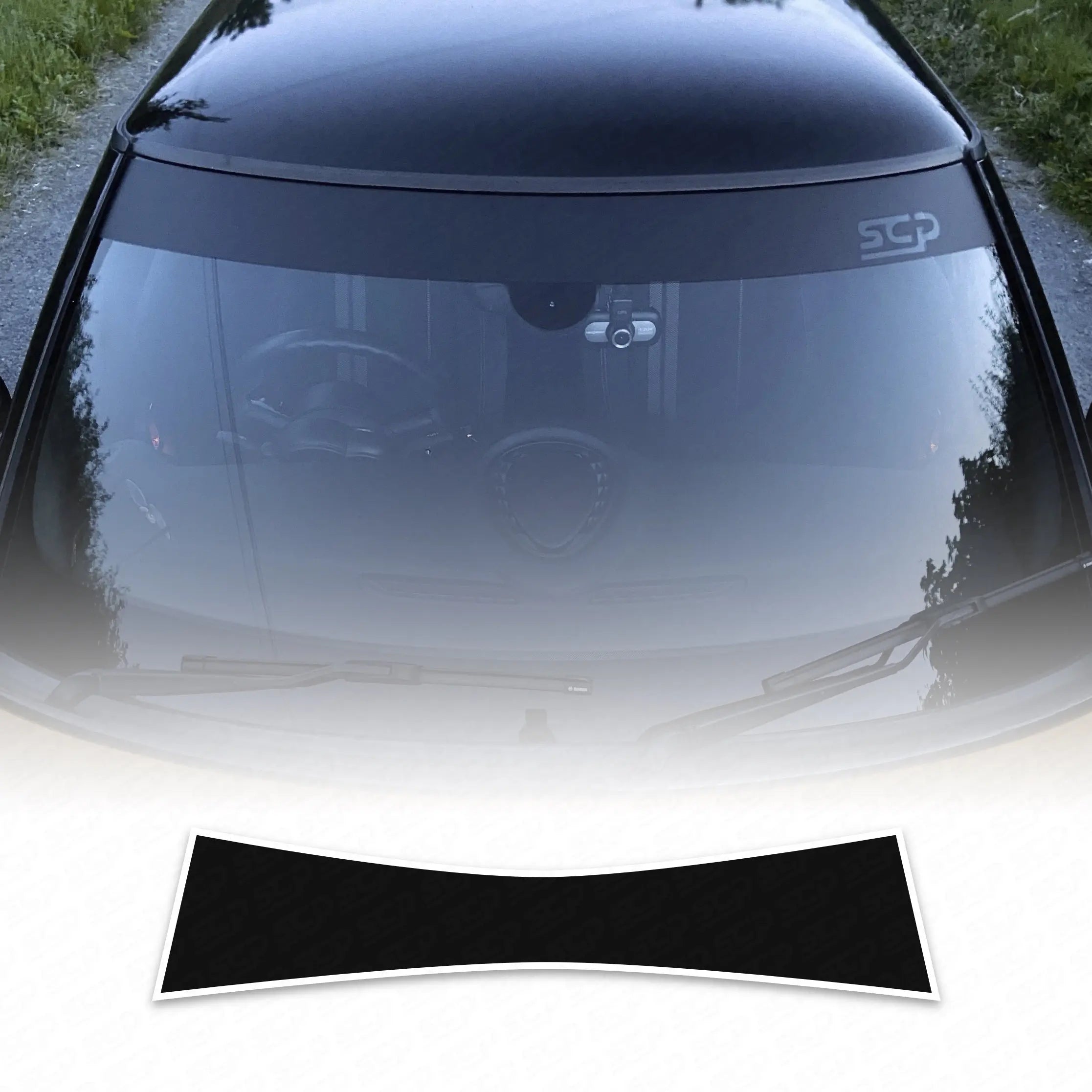 MINI F Series Pre Cut Exterior Sunstrip Straight F55 F56 F57 mini-f-series-pre-cut-exterior-sunstrip-straight-f55-f56-f57