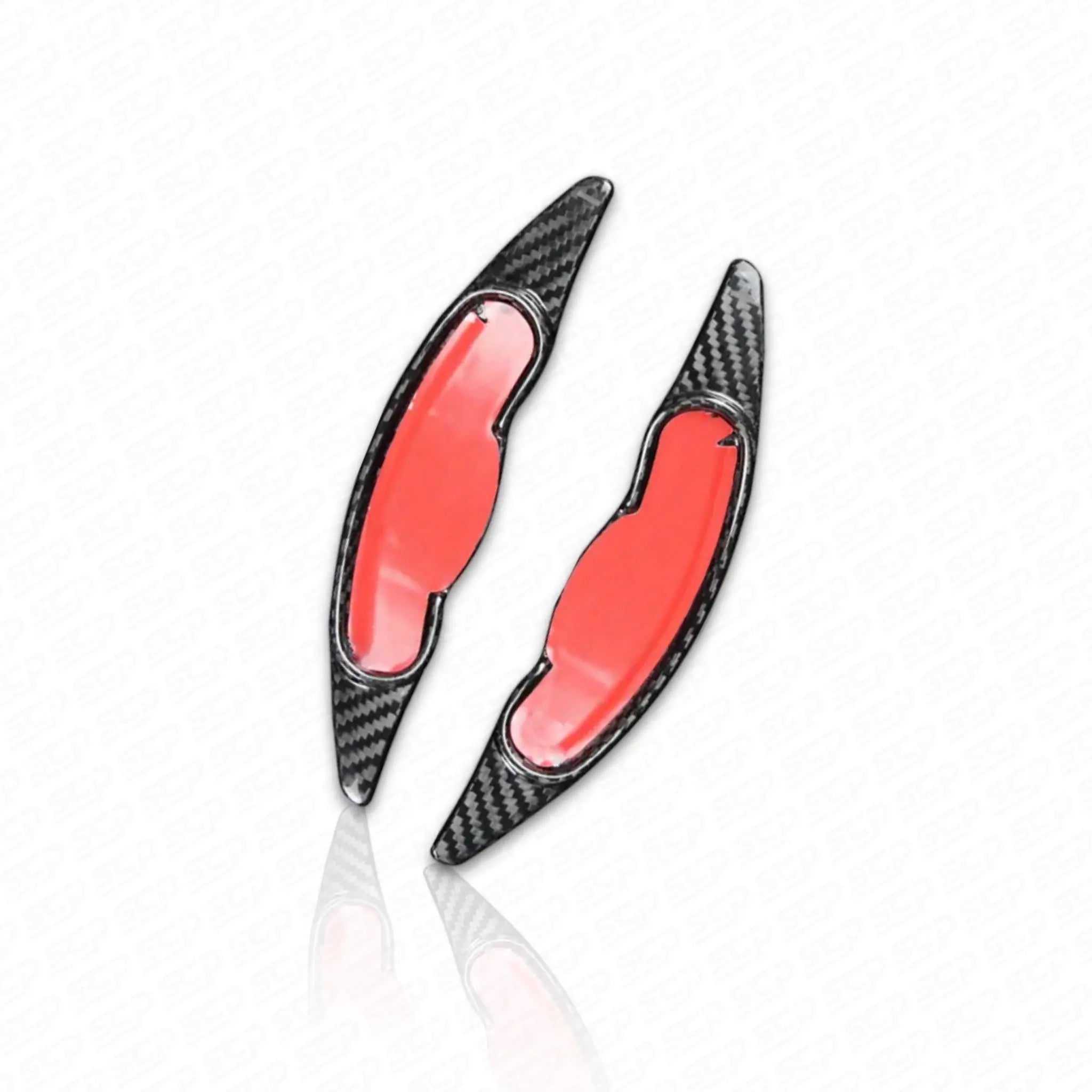 MINI F-Series Steering Wheel Carbon Fibre Paddle Shift Extensions SCP Automotive