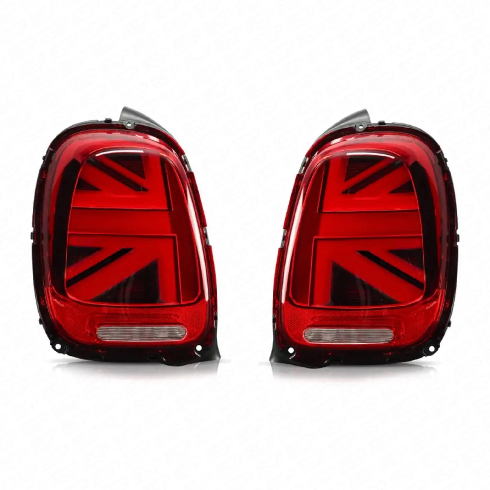 MINI F-Series Union Jack LED Taillights - Red (F55 F56 F57) SCP Automotive