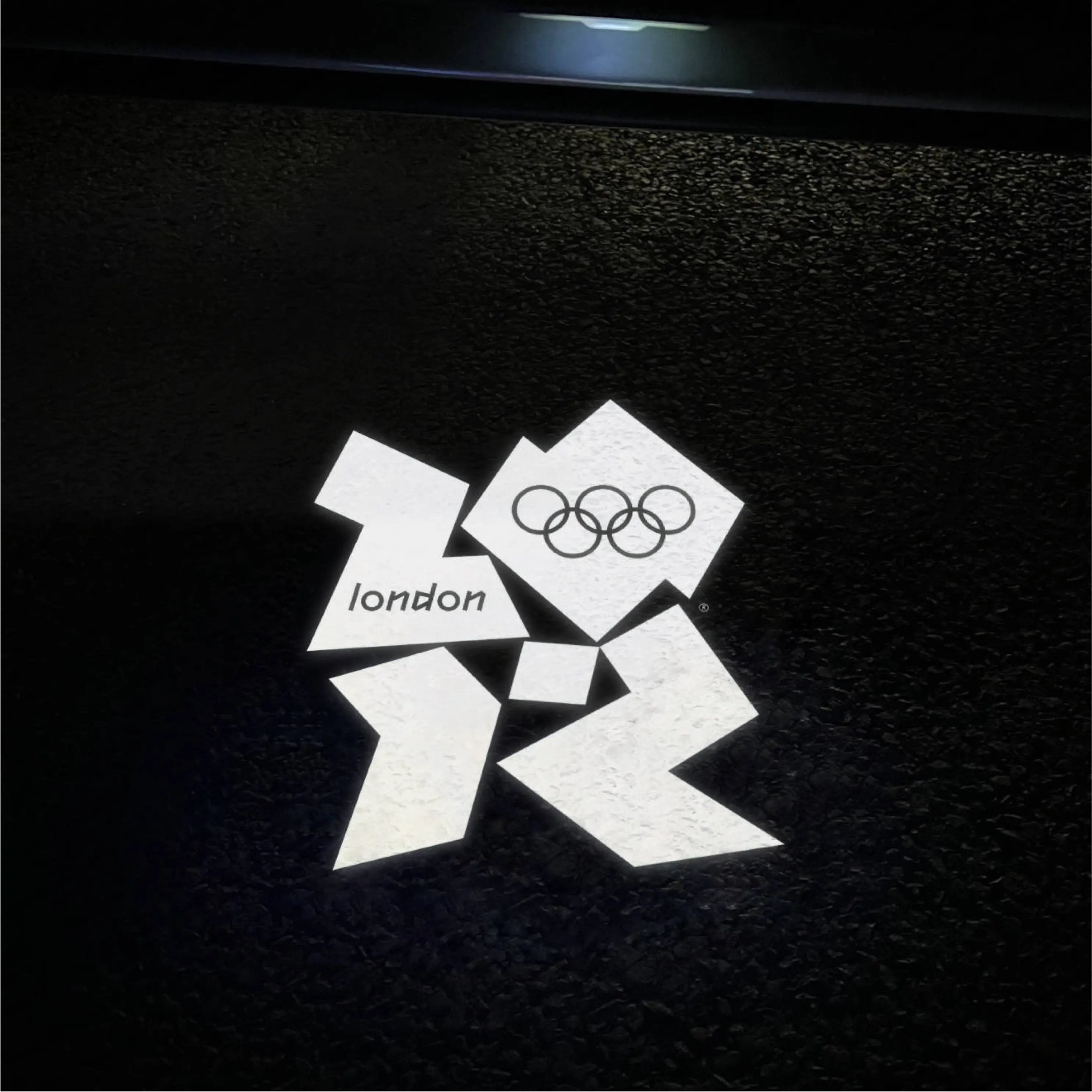 MINI LED Door Projector (Pair) - London 2012 Olympics SCP Automotive