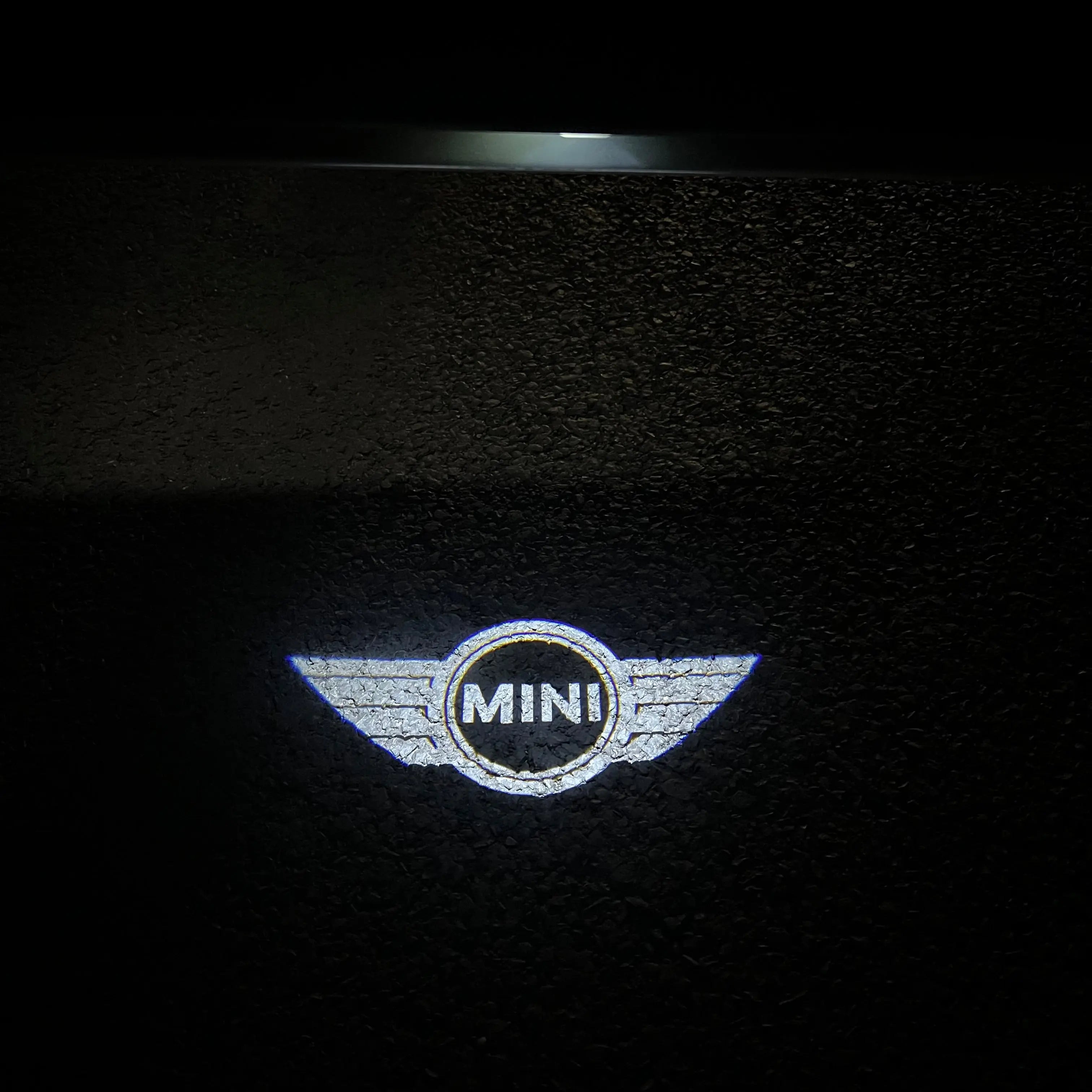MINI LED Door Projector (Pair) - MINI Logo 1 SCP Automotive Glass-MINI-Logo-1