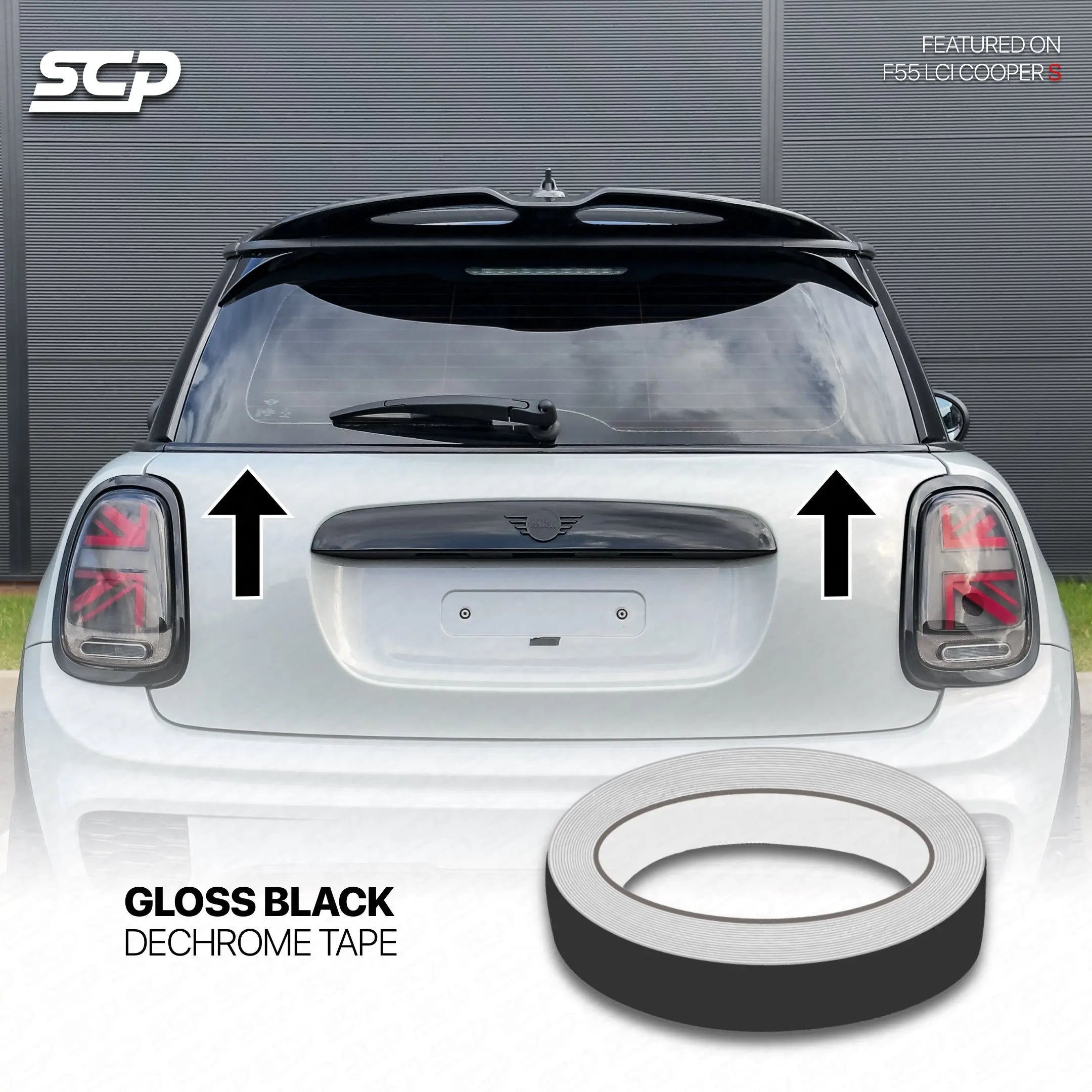 MINI Premium Beltline Dechrome Tape SCP Automotive