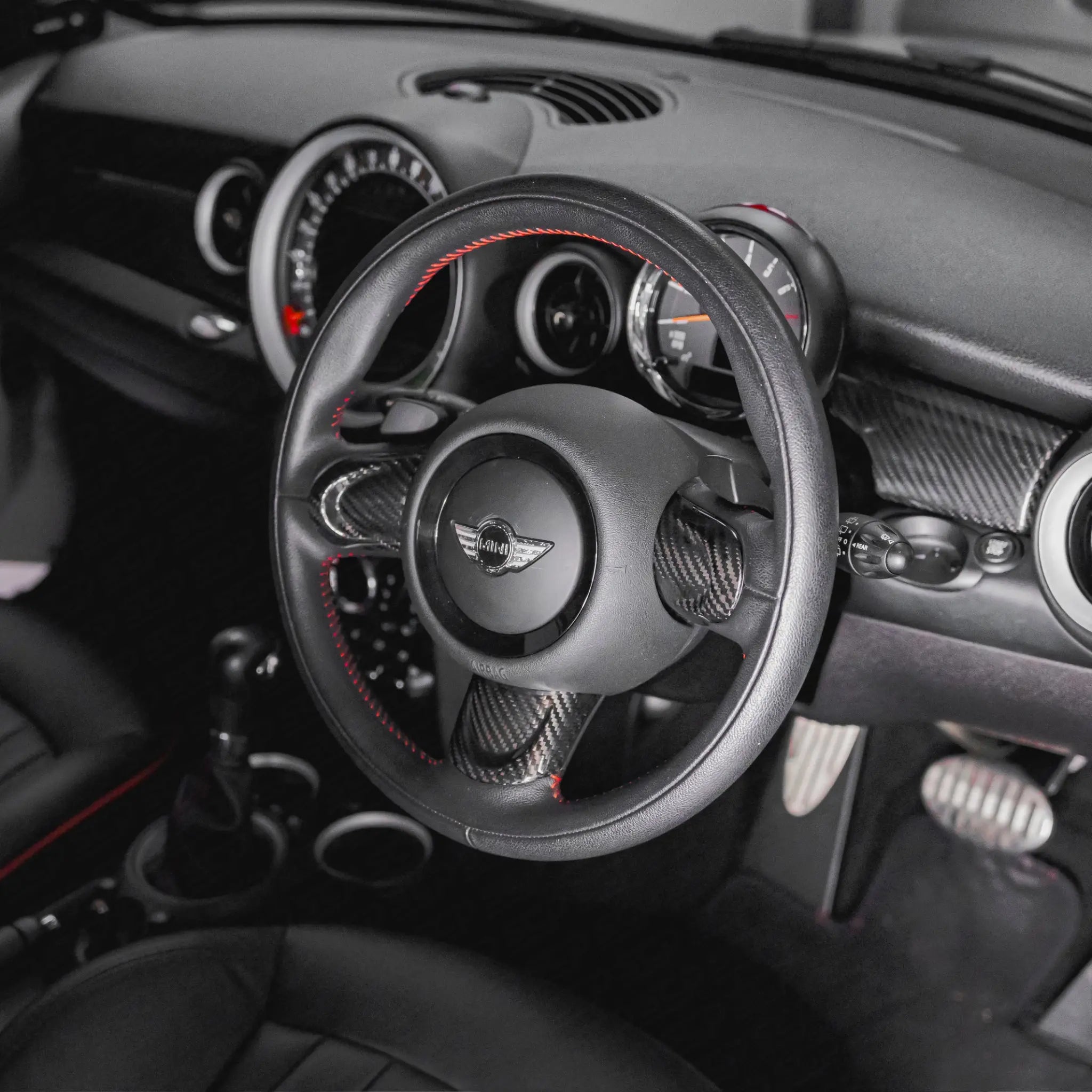 MINI R-Series Generation 2 Steering Wheel Spoke Trim Covers SCP Automotive