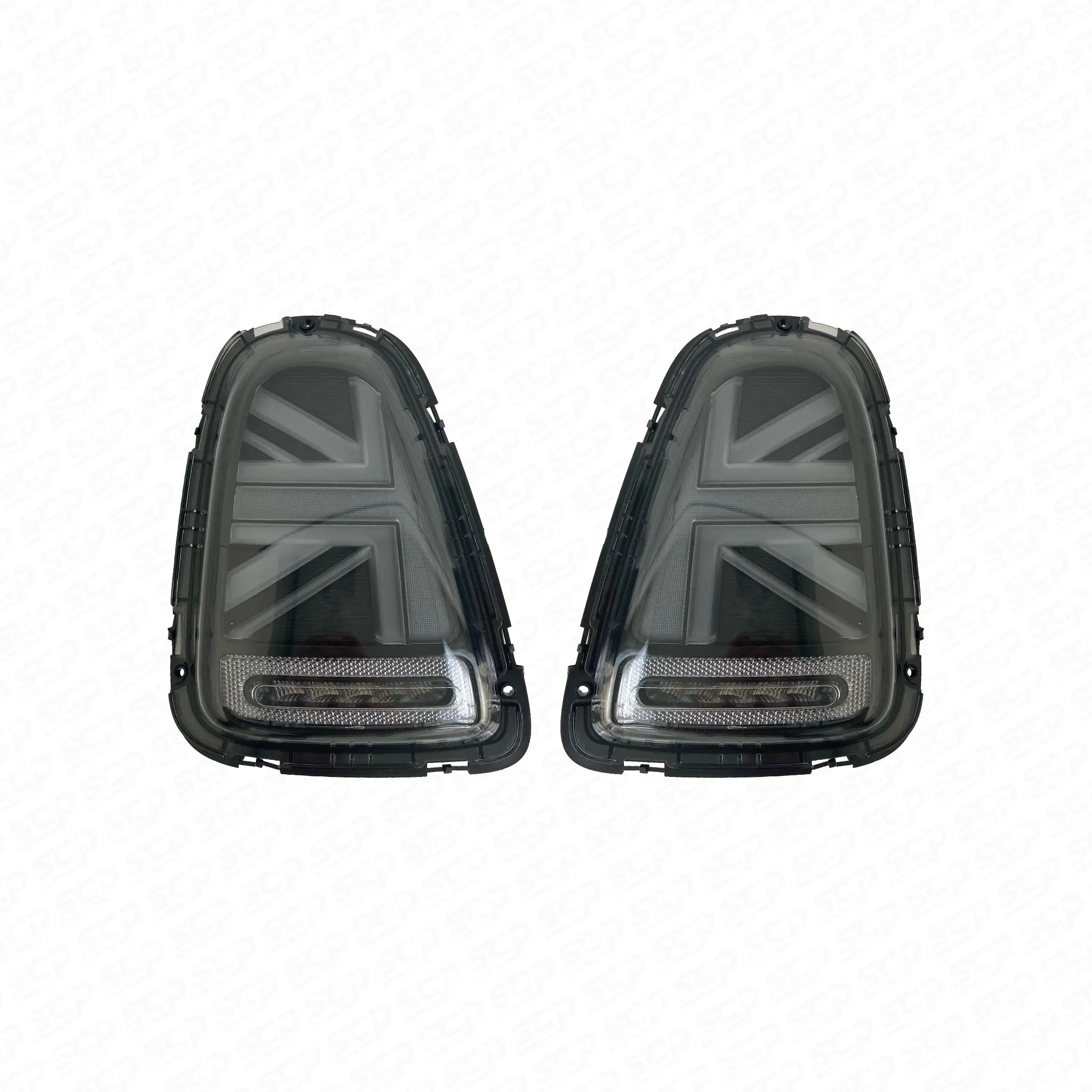 MINI R-Series Union Jack LED Taillights SCP Automotive Smoked