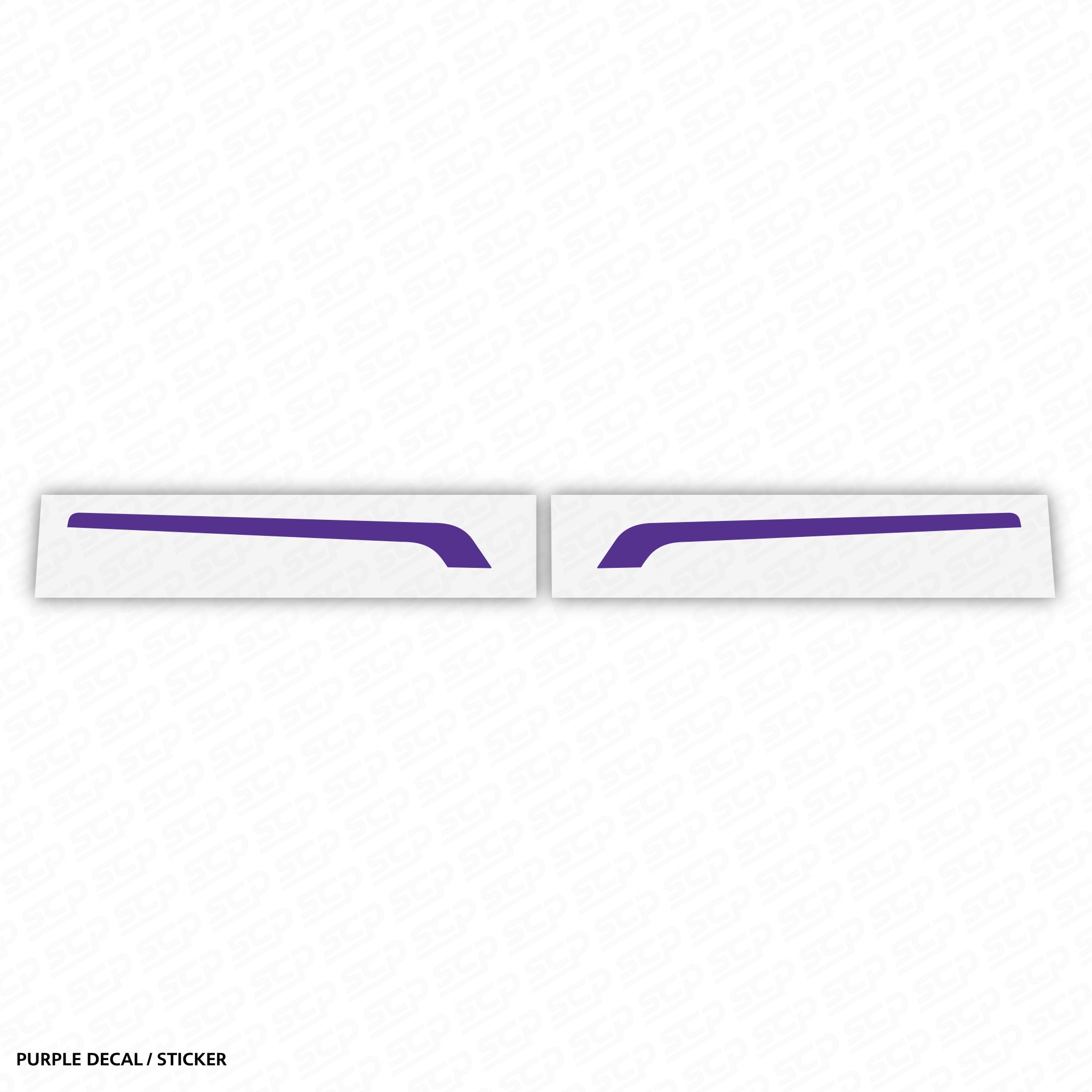 MINI F-Series LCI 2 Dynamic Sequential Indicator Faceplate Decal - JCW Stripe SCP Automotive
