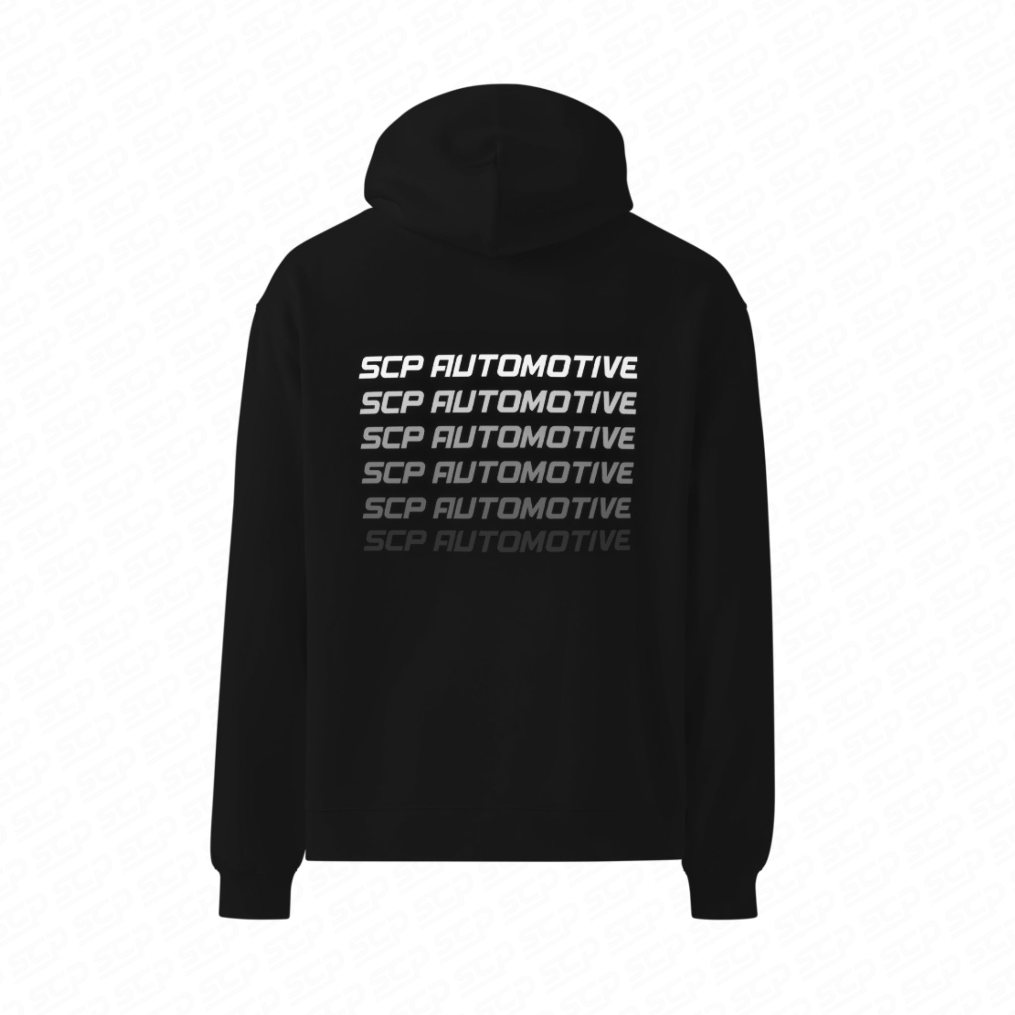SCP Automotive Rear Fade Hoodie SCP Automotive