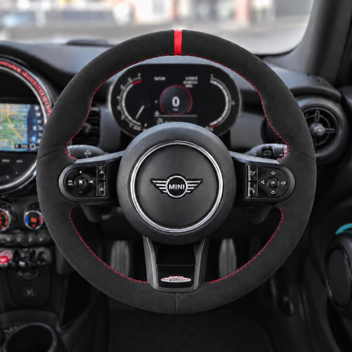 MINI F-Series LCI 2 Sport / JCW Steering Wheel Cover SCP Automotive