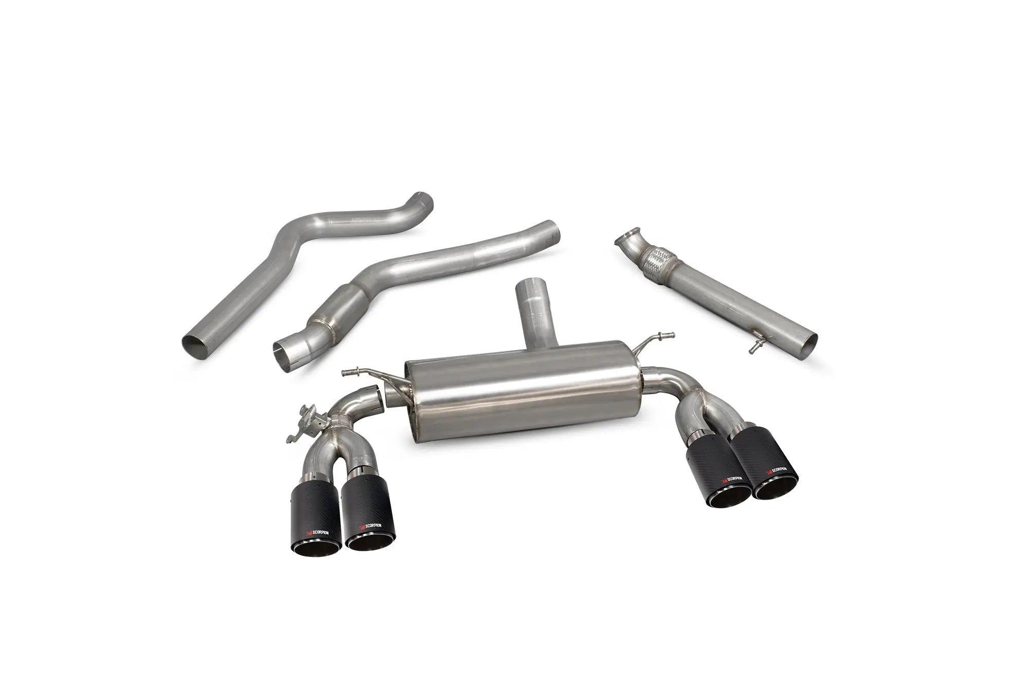 BMW F87 M2 Non-GPF Model Exhaust System 2016 - 2018