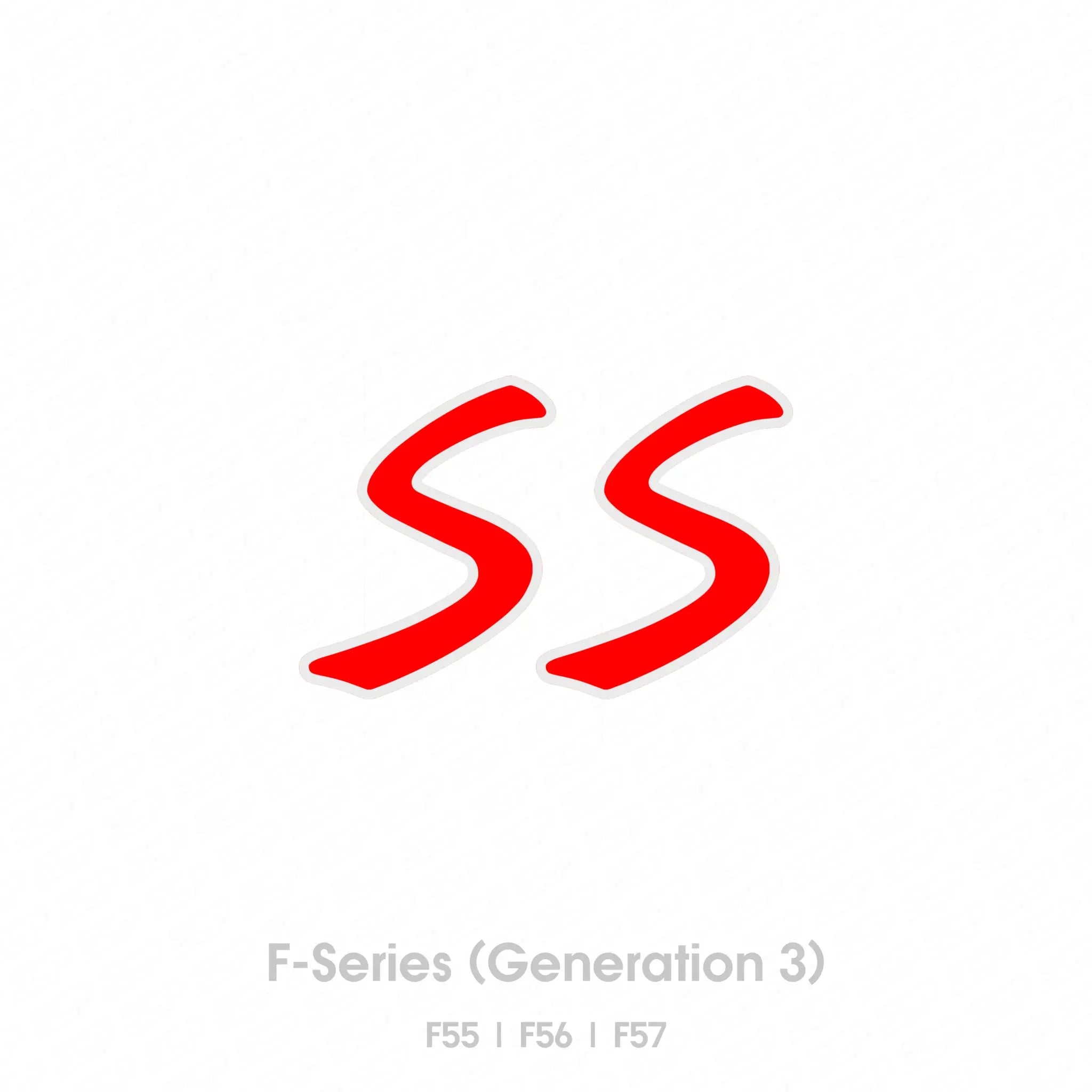 MINI F-Series Cooper S Side Accent Decal / Sticker SCP Automotive