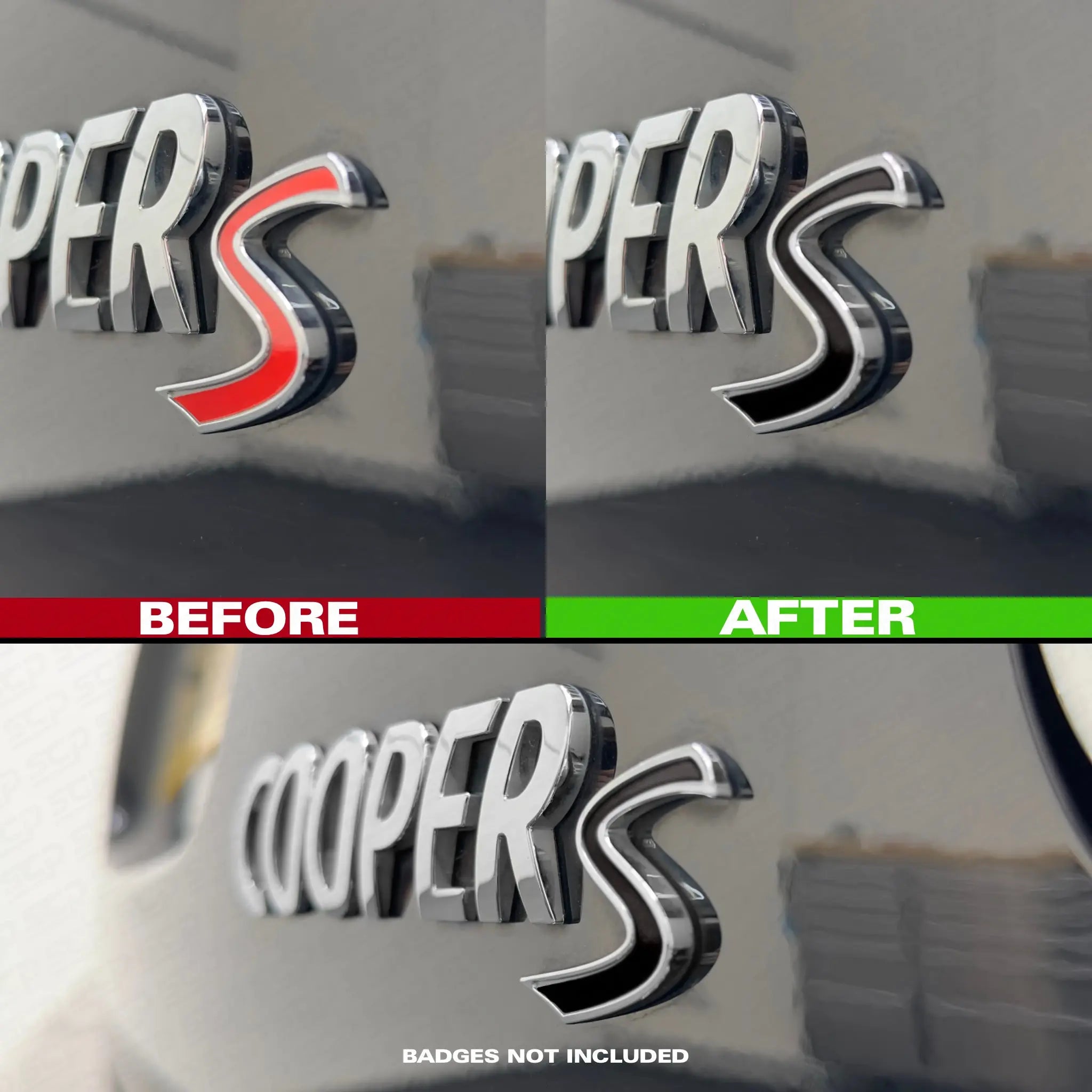MINI F-Series Cooper S Rear Accent Decal / Sticker SCP Automotive