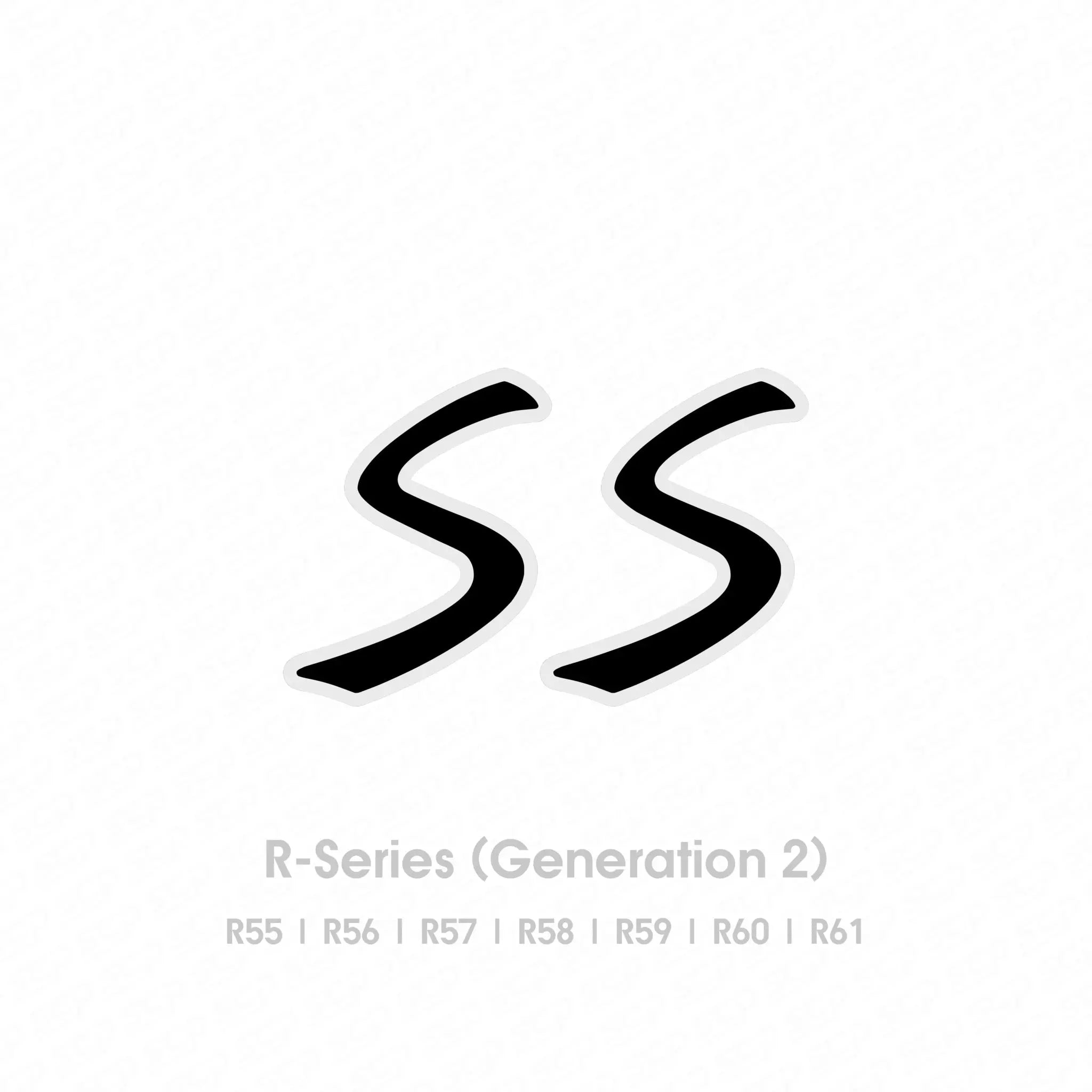MINI R-Series Generation 2 Cooper S Side Accent Decal / Sticker SCP Automotive