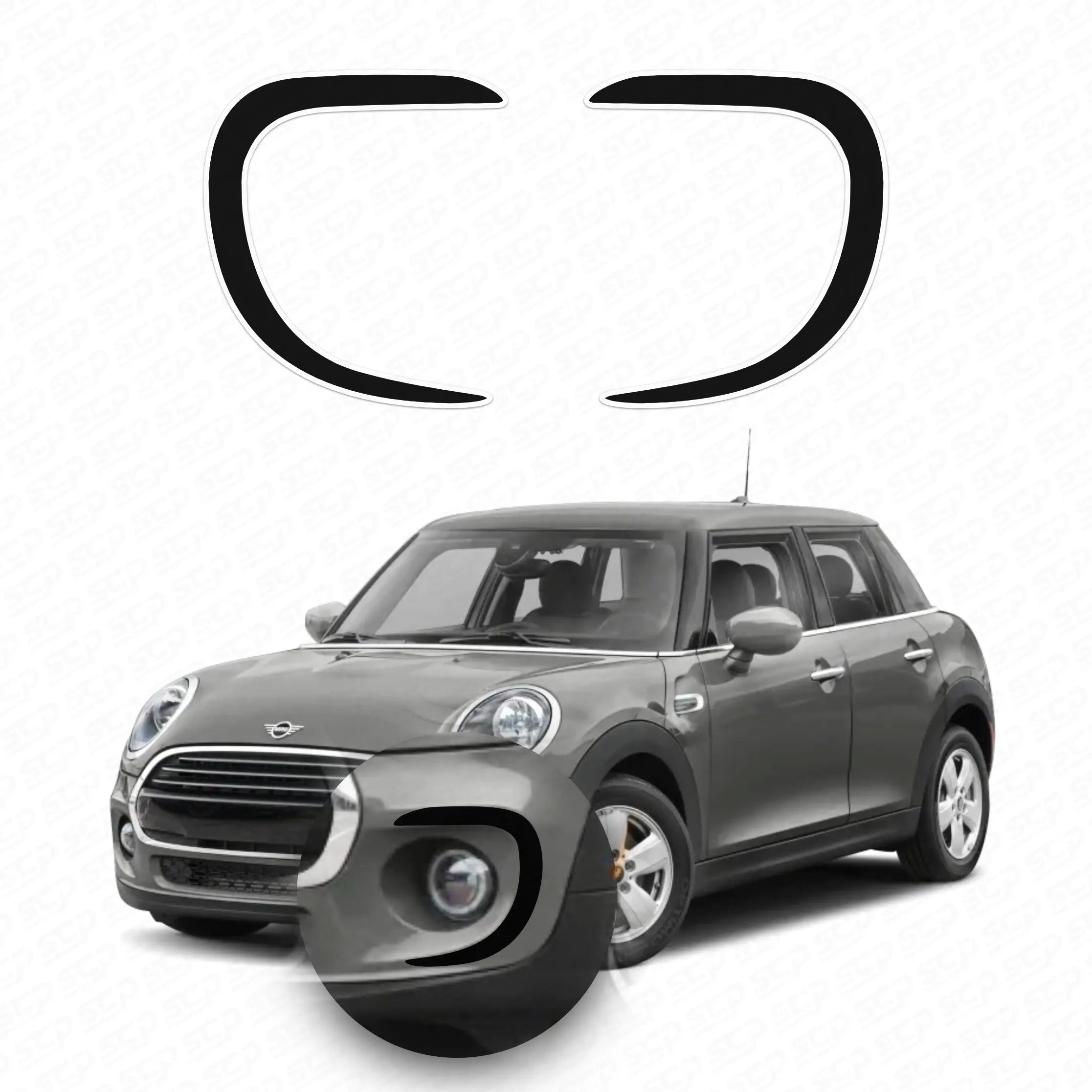 MINI F-Series One & Cooper Front Bumper Concept Decal / Sticker SCP Automotive