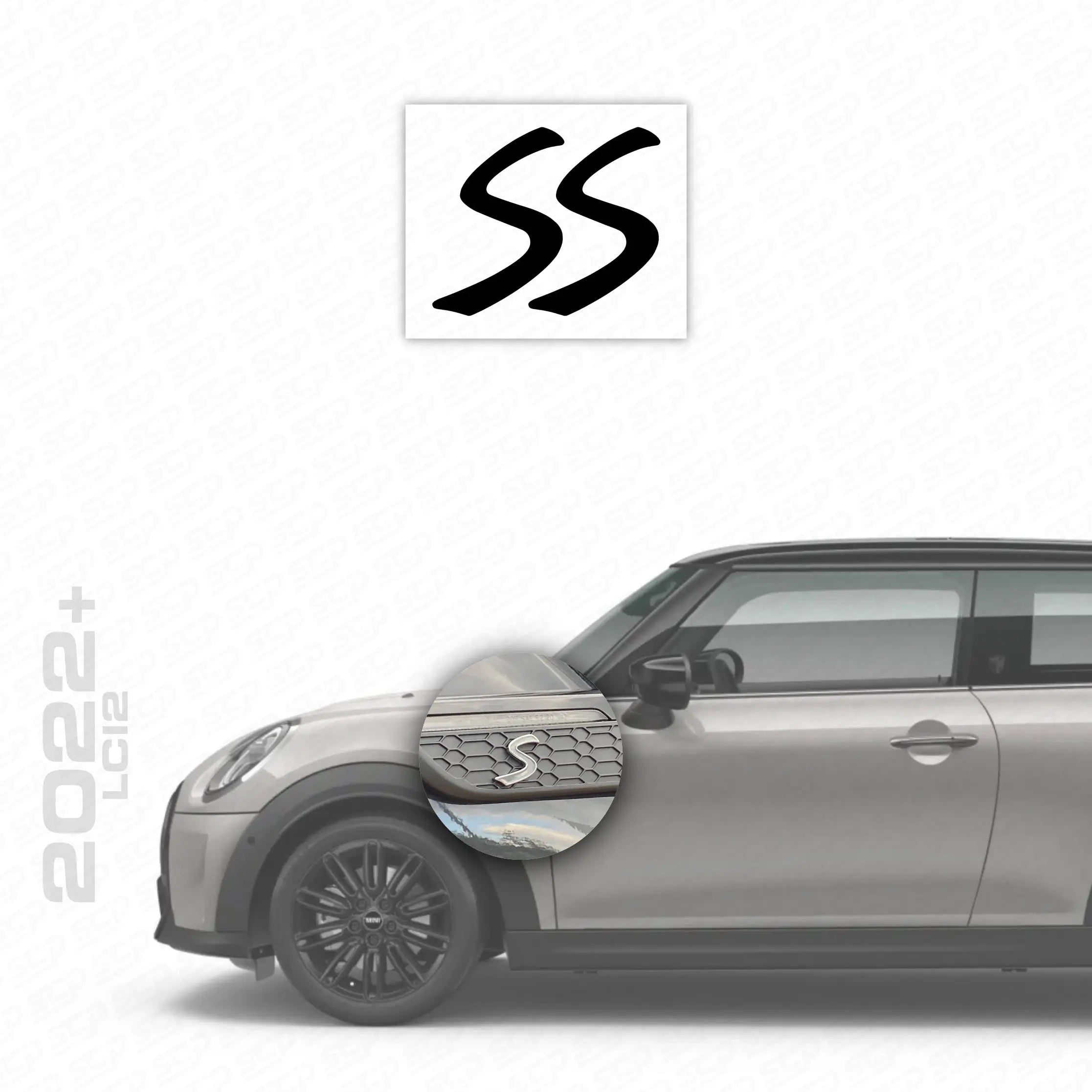 MINI F-Series Cooper S Side LCI2 Accent Decal / Sticker SCP Automotive