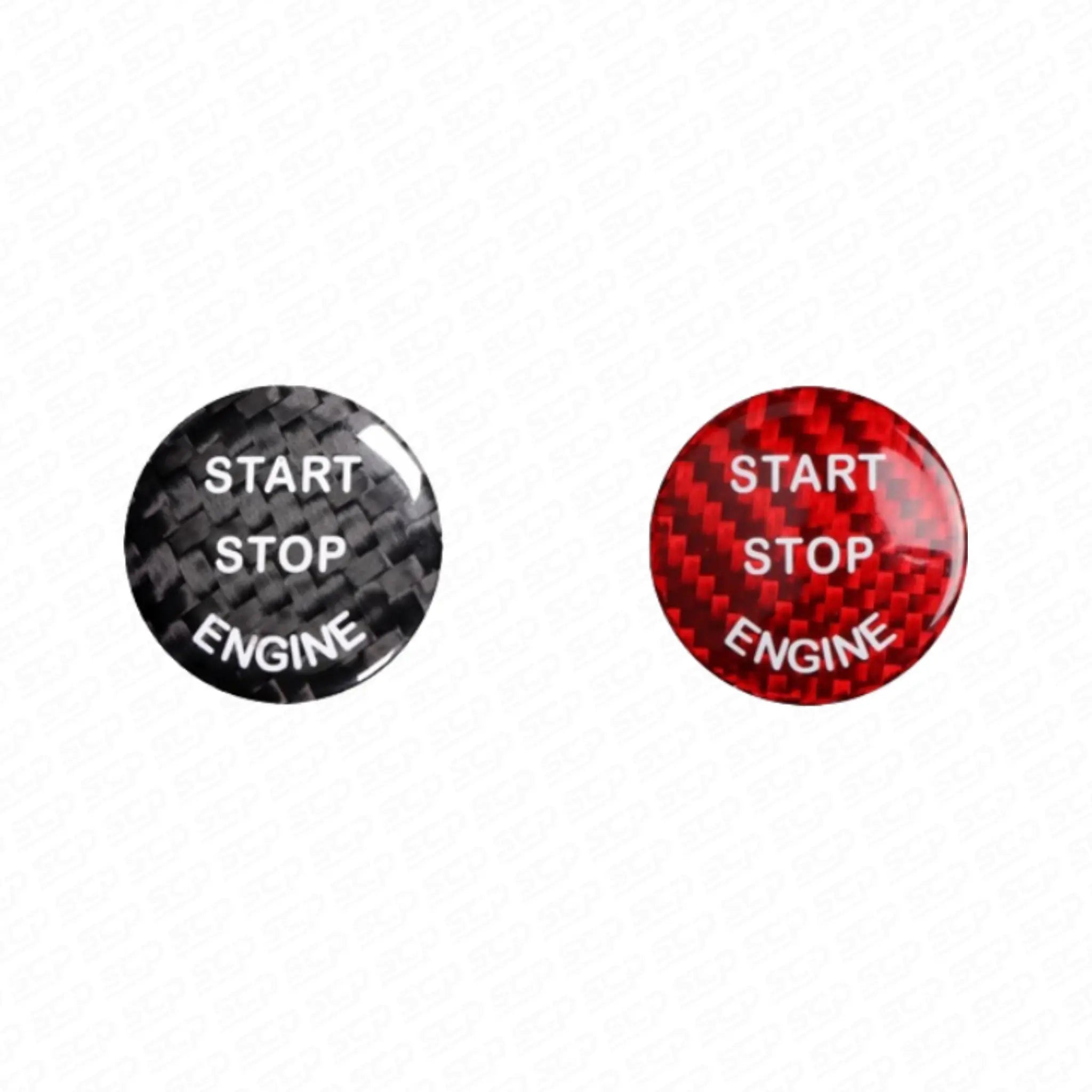 BMW F-Series Carbon Fibre Start/Stop Button Cover SCP Automotive