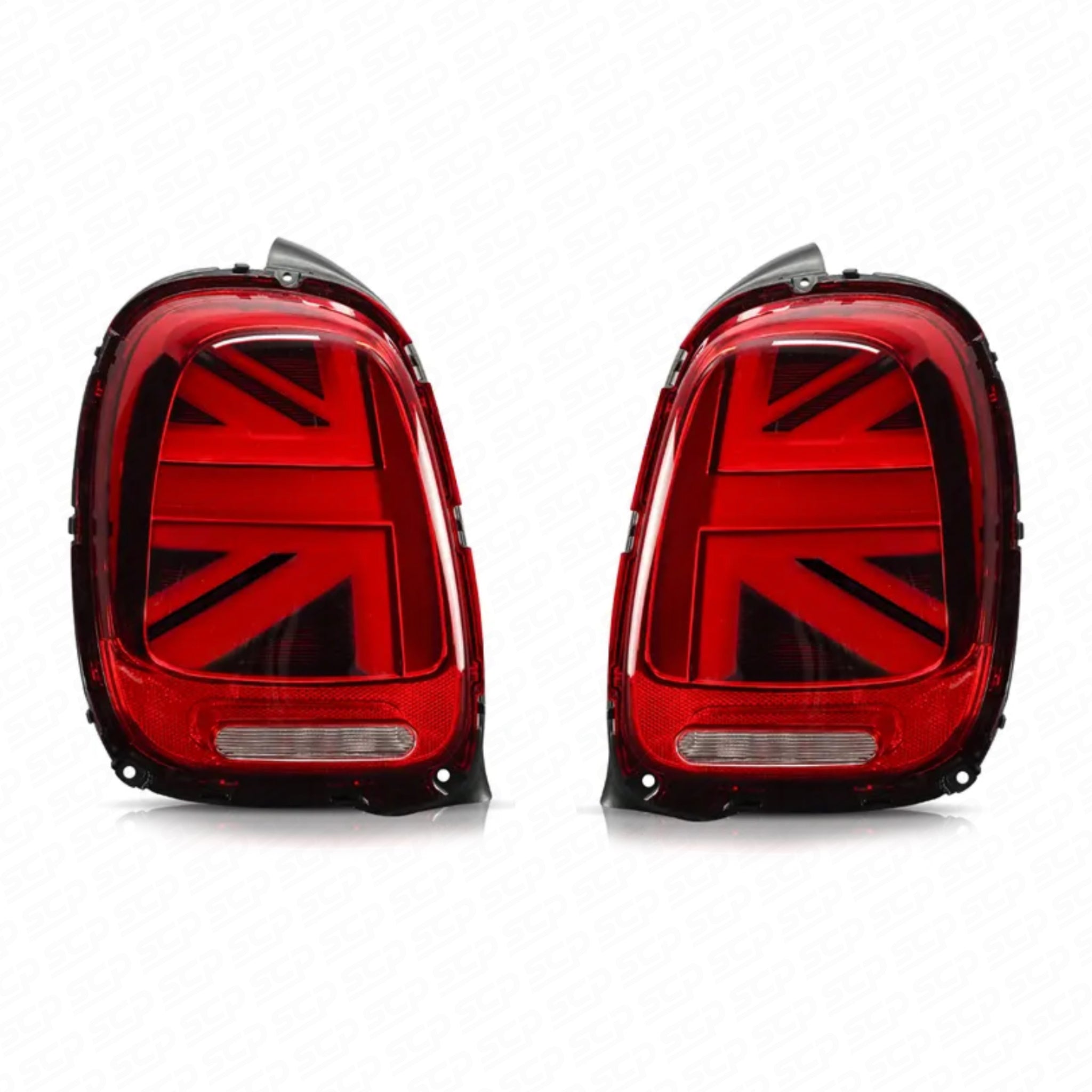 MINI F-Series Union Jack LED Taillights - Red (F55 F56 F57)