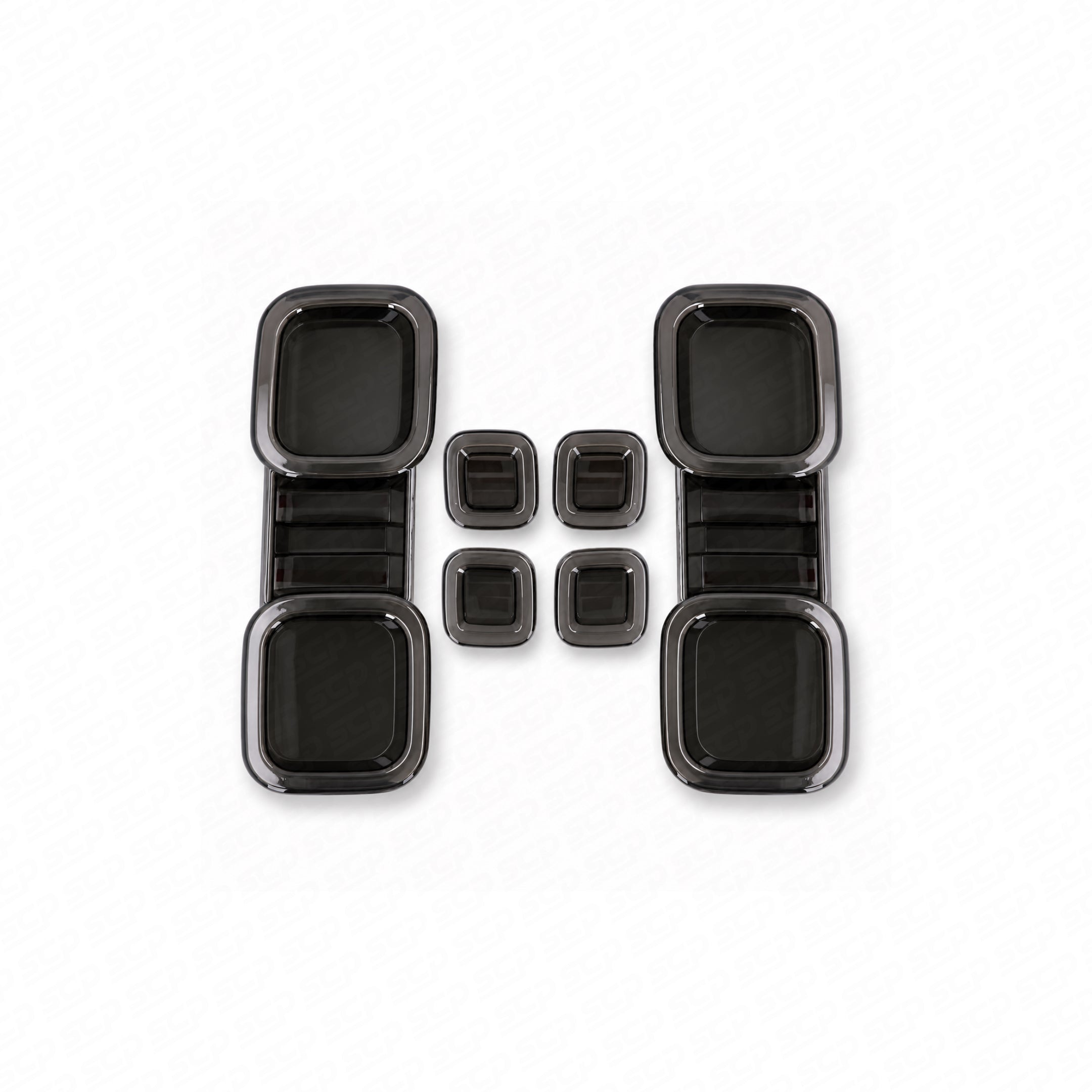 Land Rover Defender L663 Pre-Facelift Tail Light Tint Covers (8pcs)