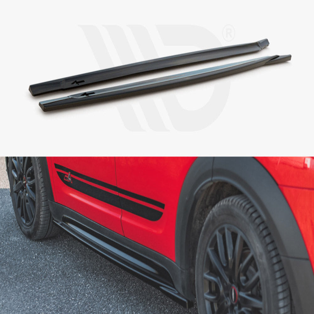 MINI F60 Countryman JCW Side Skirts – Gloss Black