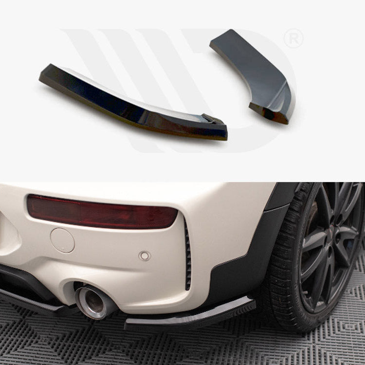 MINI F54 LCI Clubman JCW Rear Side Splitters