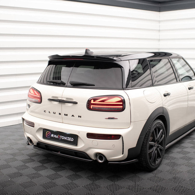 MINI F54 LCI Clubman JCW Rear Side Splitters