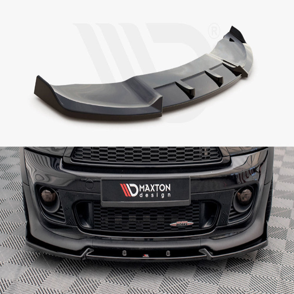 MINI R56 JCW Front Splitter V.3 – Gloss Black