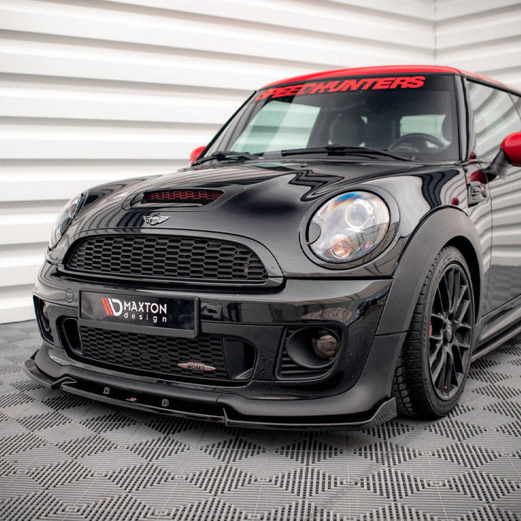MINI R56 JCW Front Splitter V.3 – Gloss Black