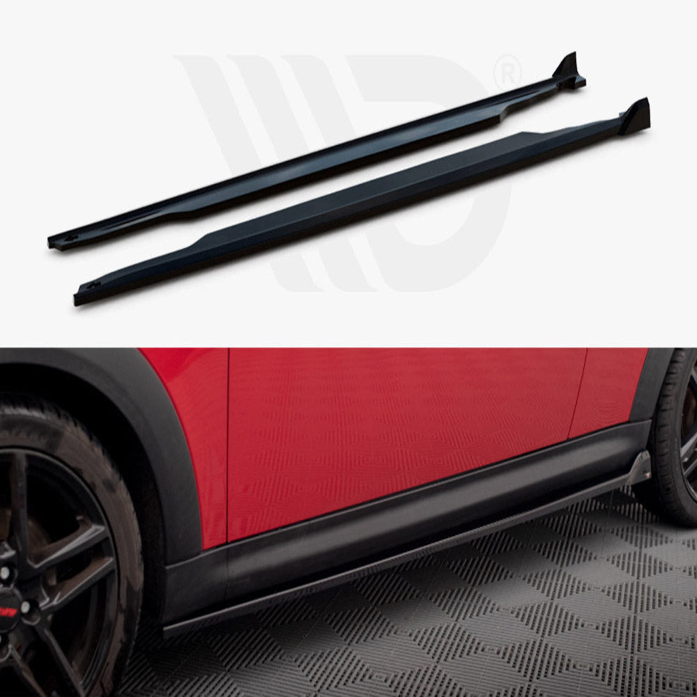 MINI R56 One/Cooper Side Skirts – Gloss Black