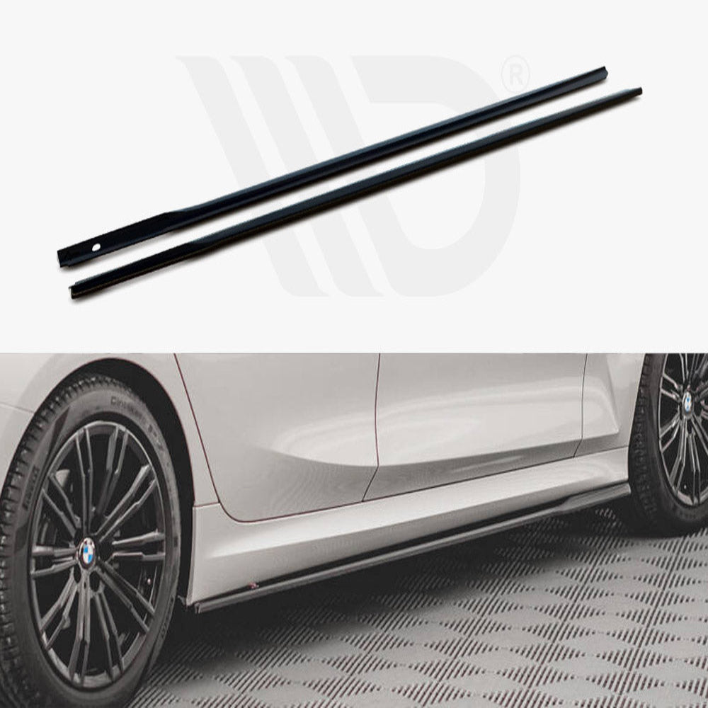 BMW G20 / G21 M-Sport Side Skirts Diffusers V.2 – Gloss Black