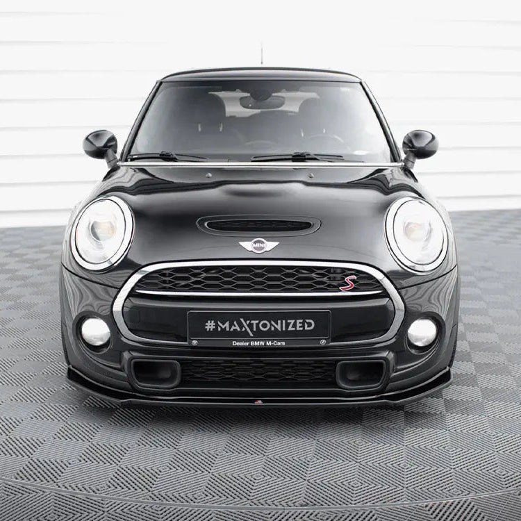 MINI F-Series F56 Cooper S Front Splitter – Gloss Black