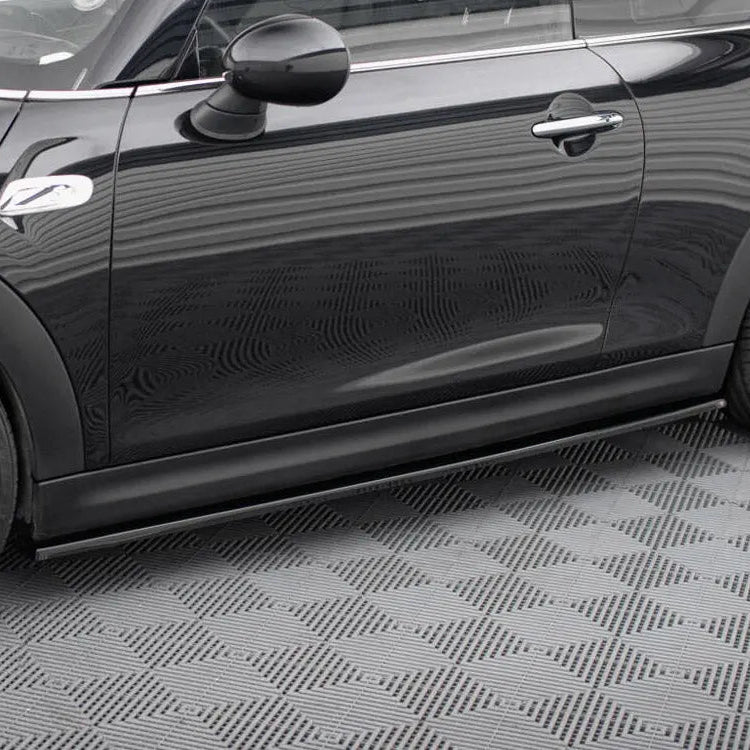 MINI F-Series F56 Cooper S Side Skirt Diffusers – Gloss Black