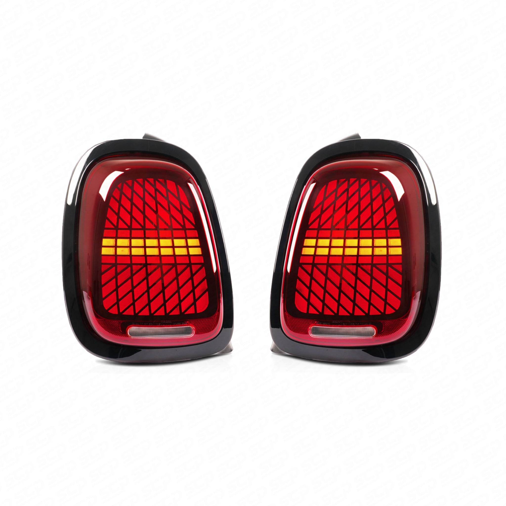 MINI F-Series Union Jack Adaptive LED Taillights – Red (F55 F56 F57) SCP Automotive