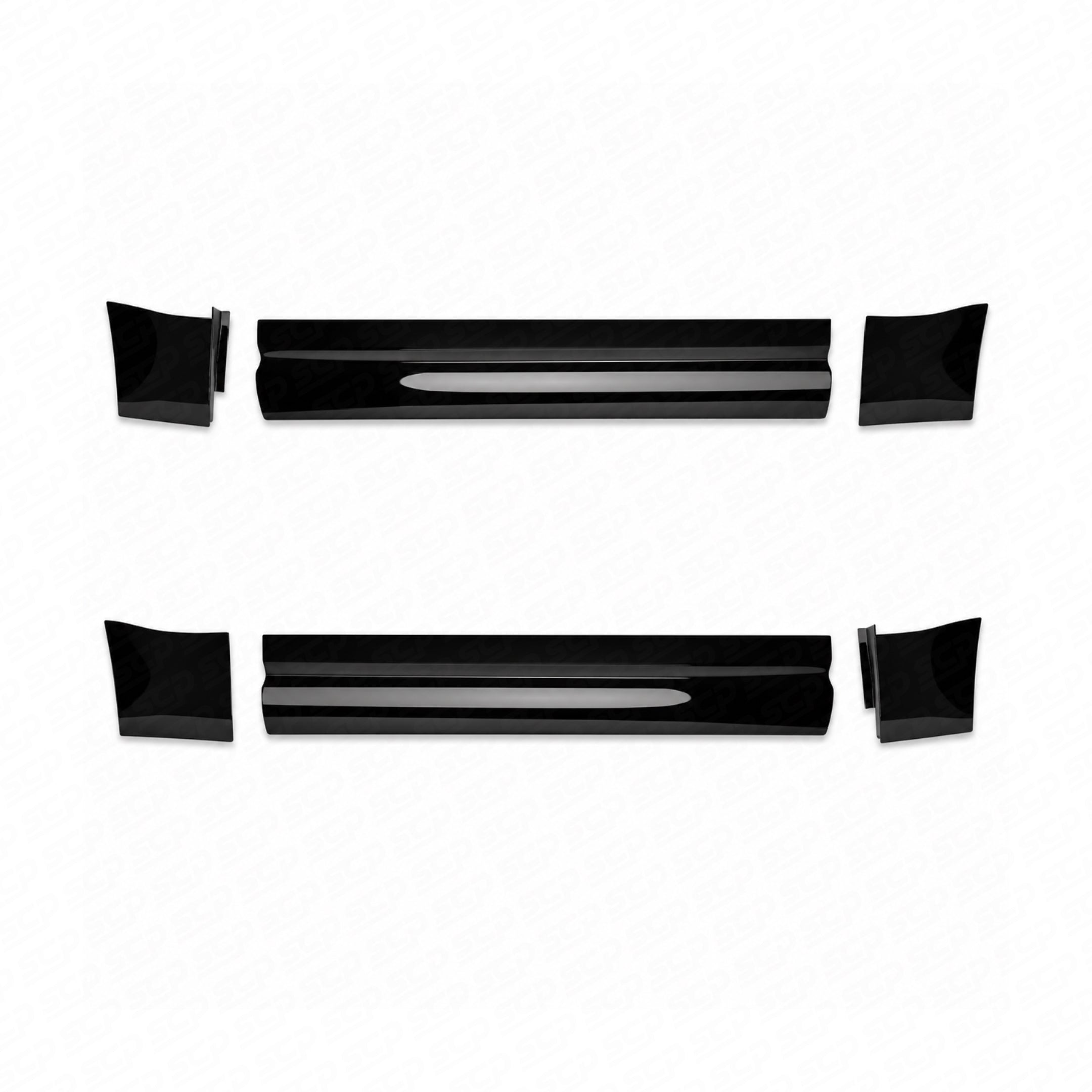 Land Rover Defender L663 Door Trim Side Mouldings (90 & 110) SCP Automotive