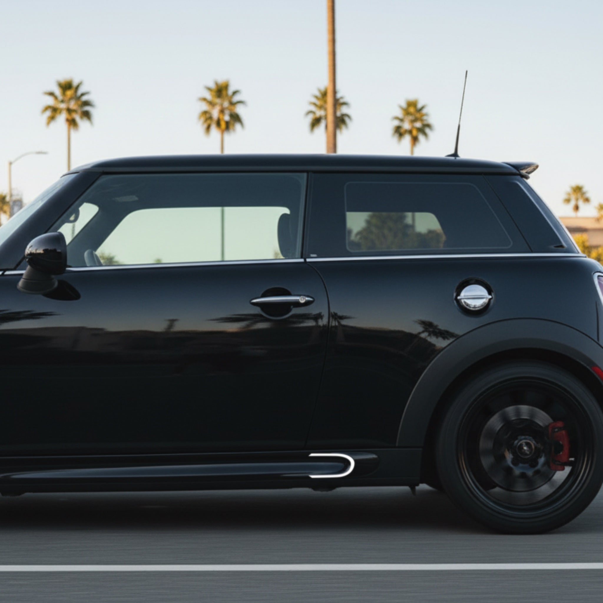 MINI R-Series JCW Side Skirt Challenge Style Decal SCP Automotive